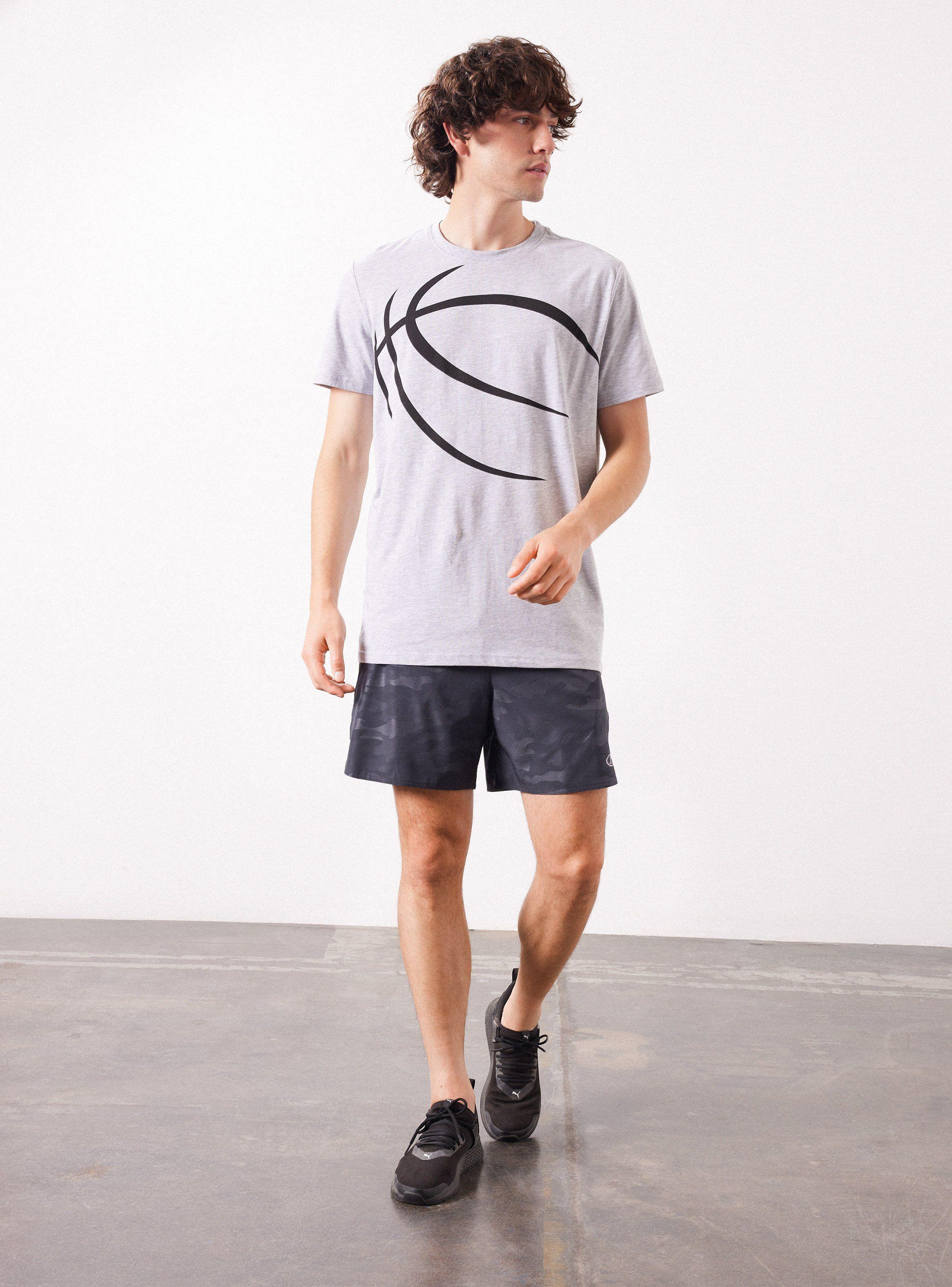 Polera Diseño Basquetbol de Spalding