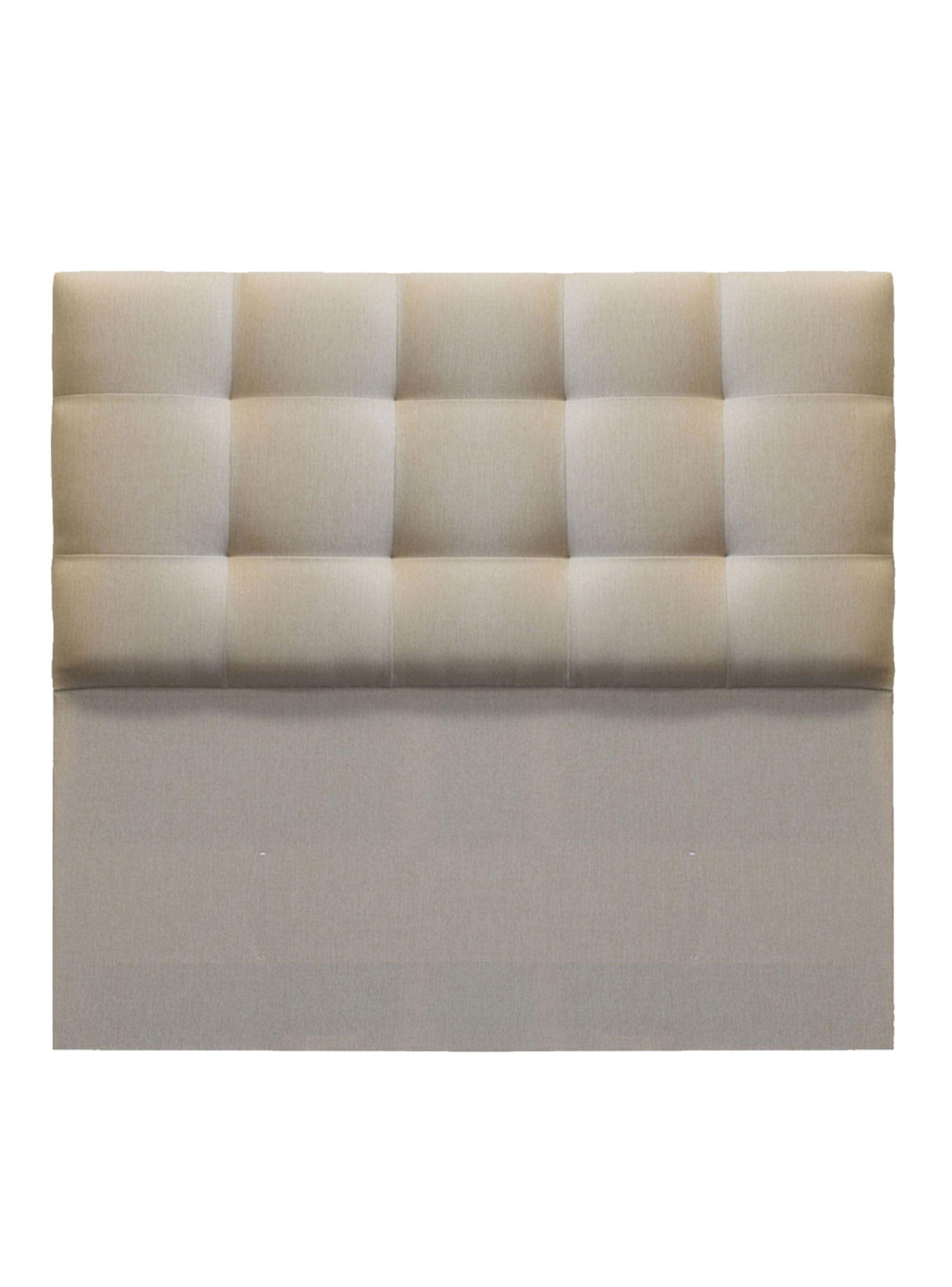 Cama Europea Platinum 1.5 Plazas + Respaldo Tignes Arena-2