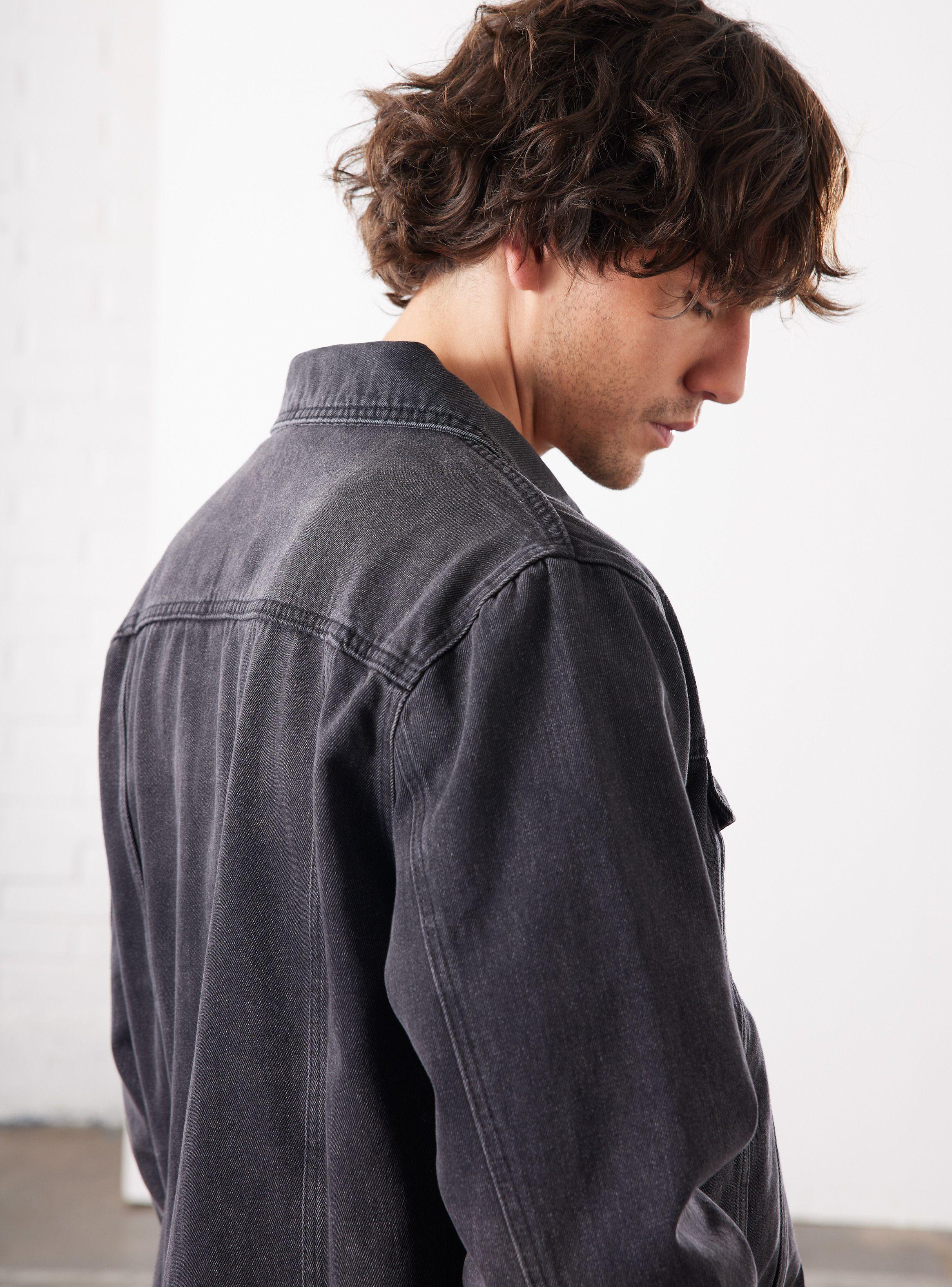 Chaqueta Trucker denim-3