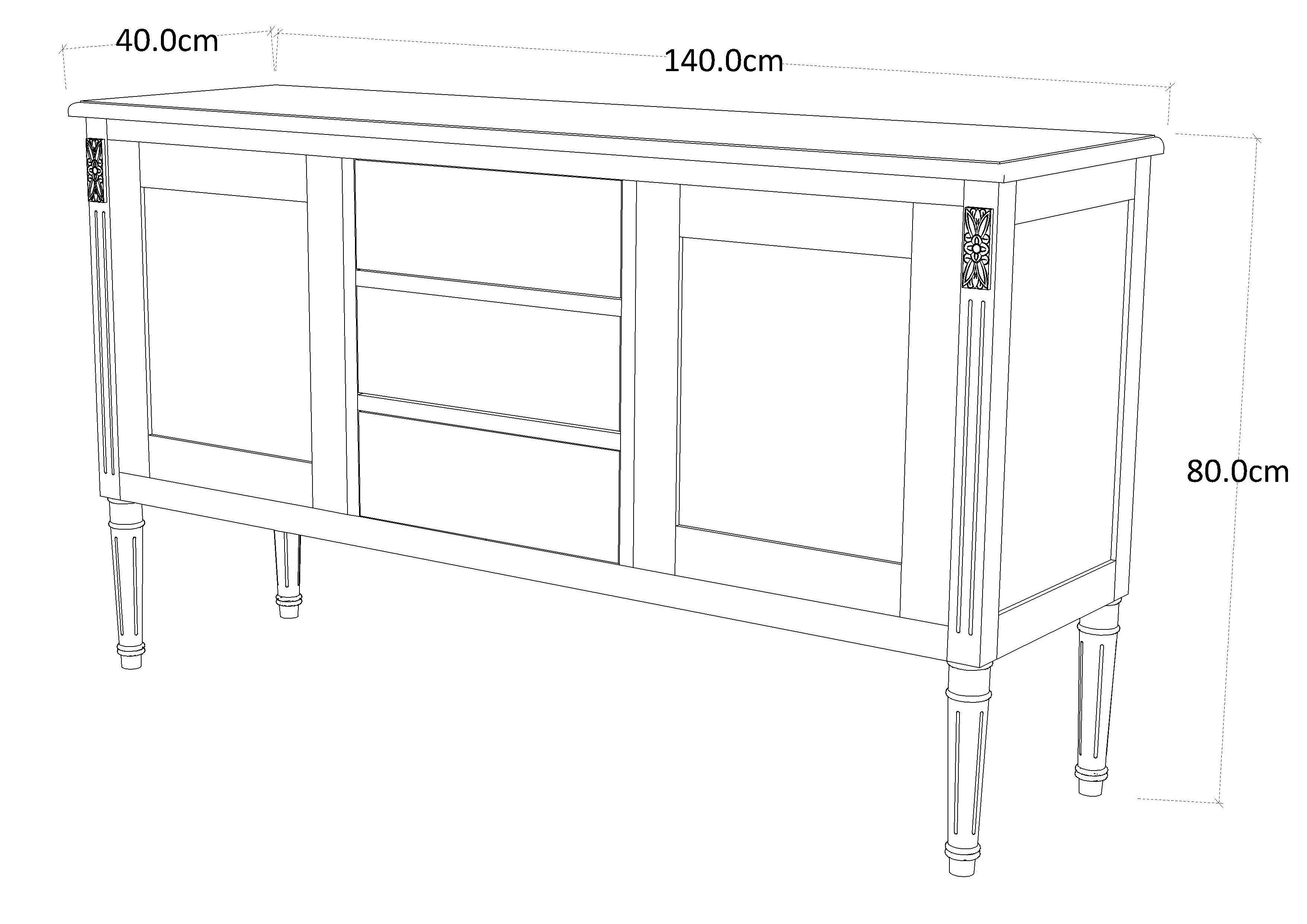 Buffet Louvre 2P 3C-2