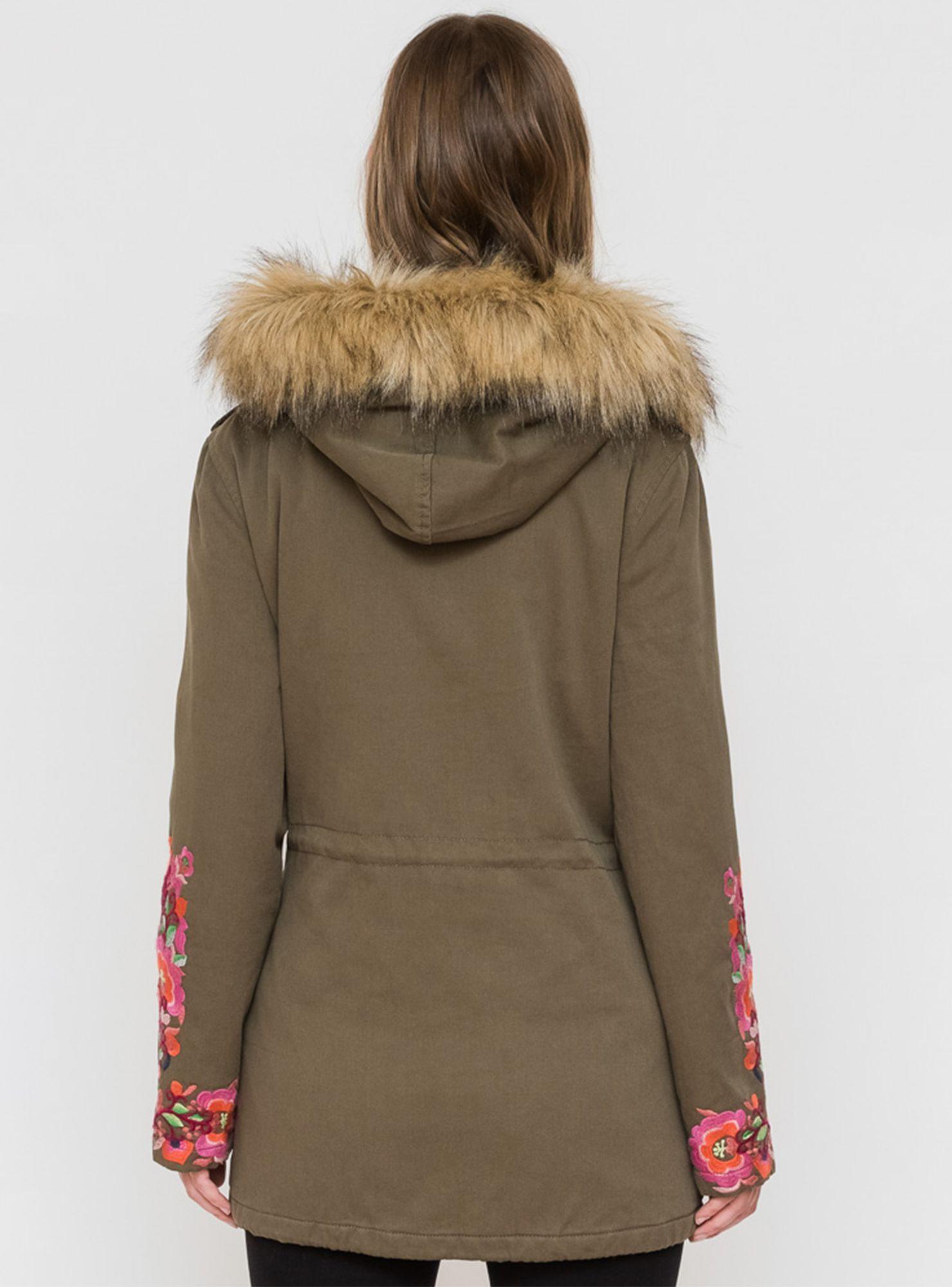 Chaqueta Bordado Floral Umbrale Be-1