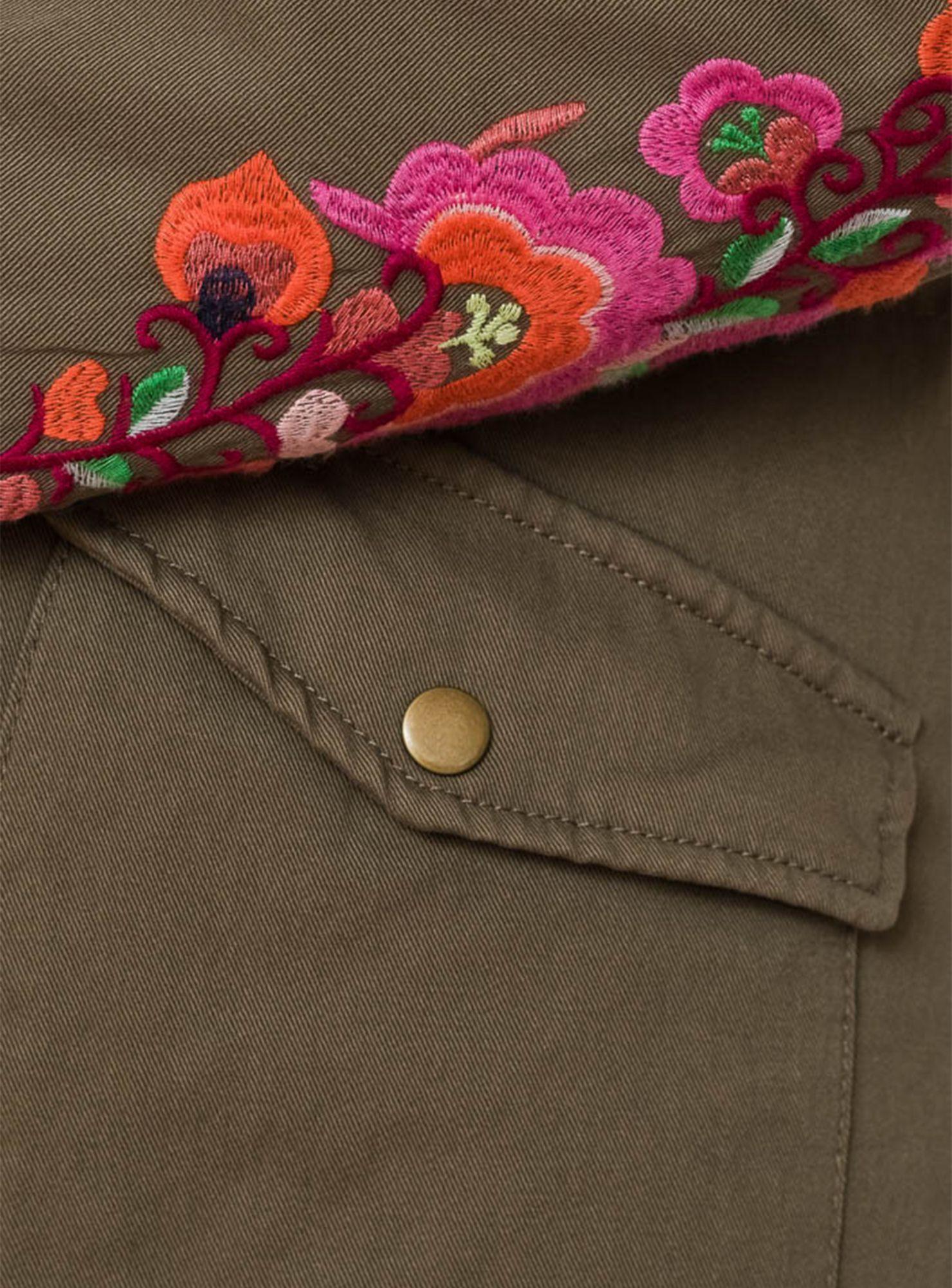 Chaqueta Bordado Floral Umbrale Be-2