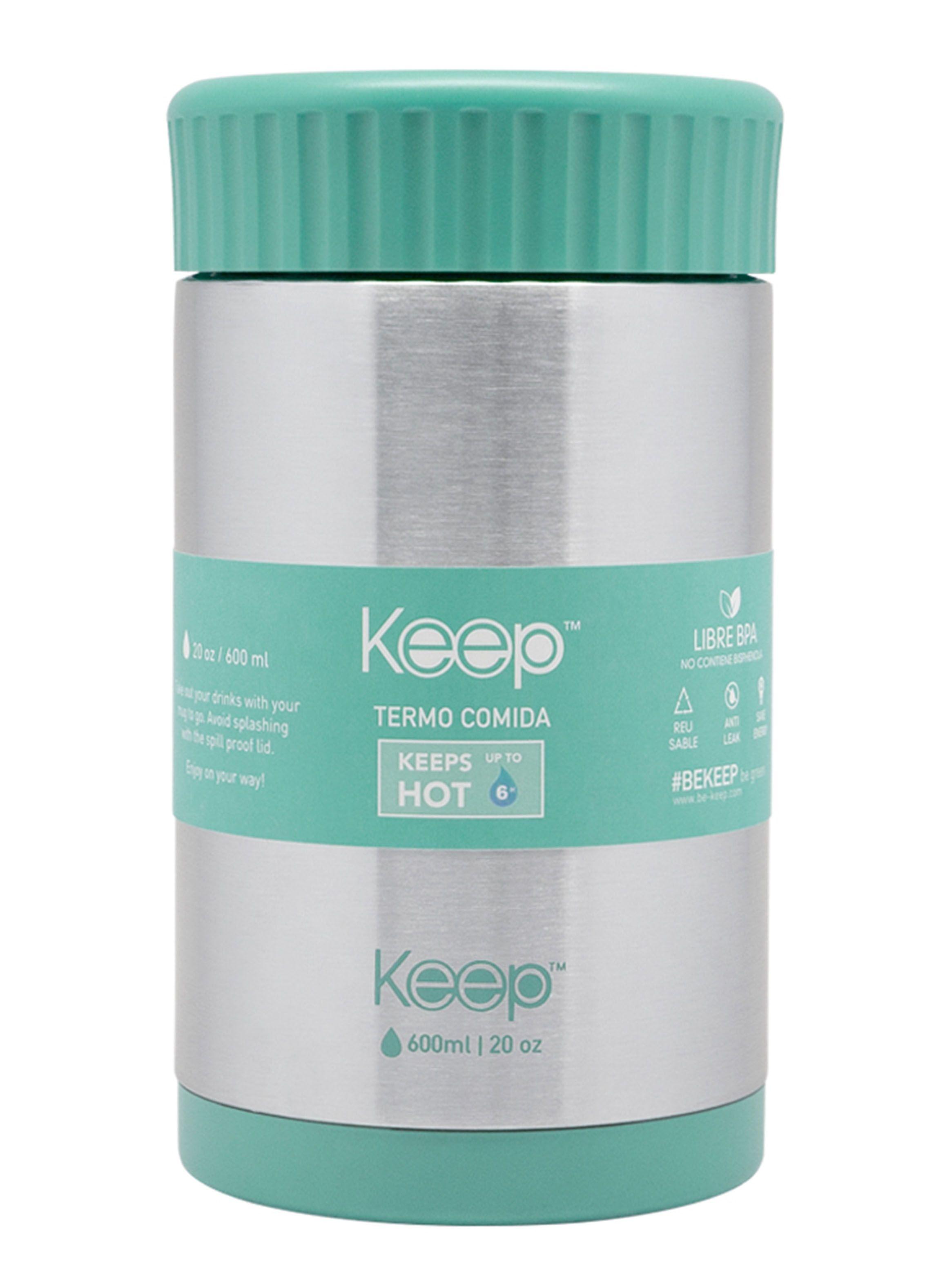 Termo Comida Col 600 ml Celeste-0