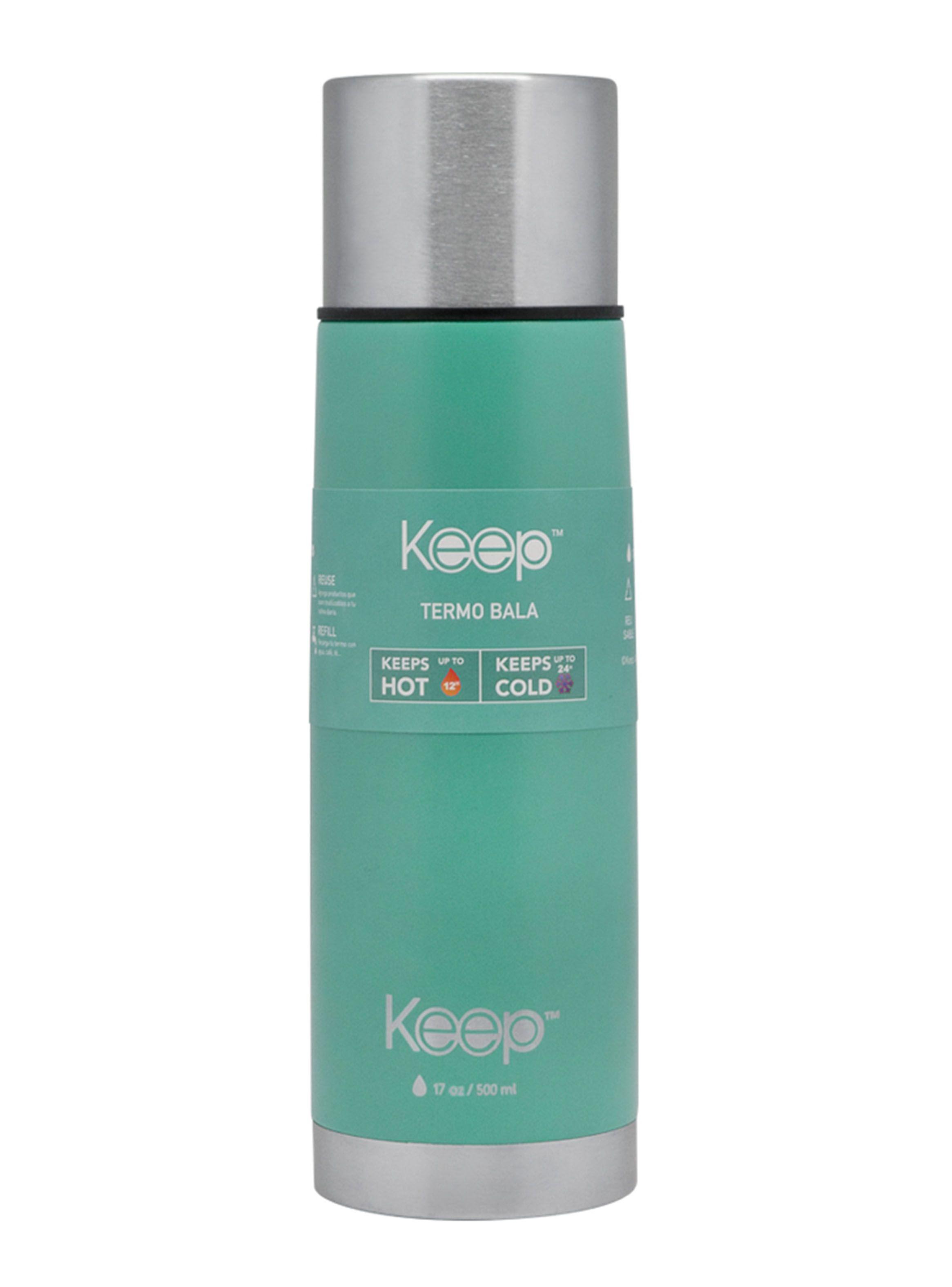 Termo Bala 500 ml Rubb Celeste-0