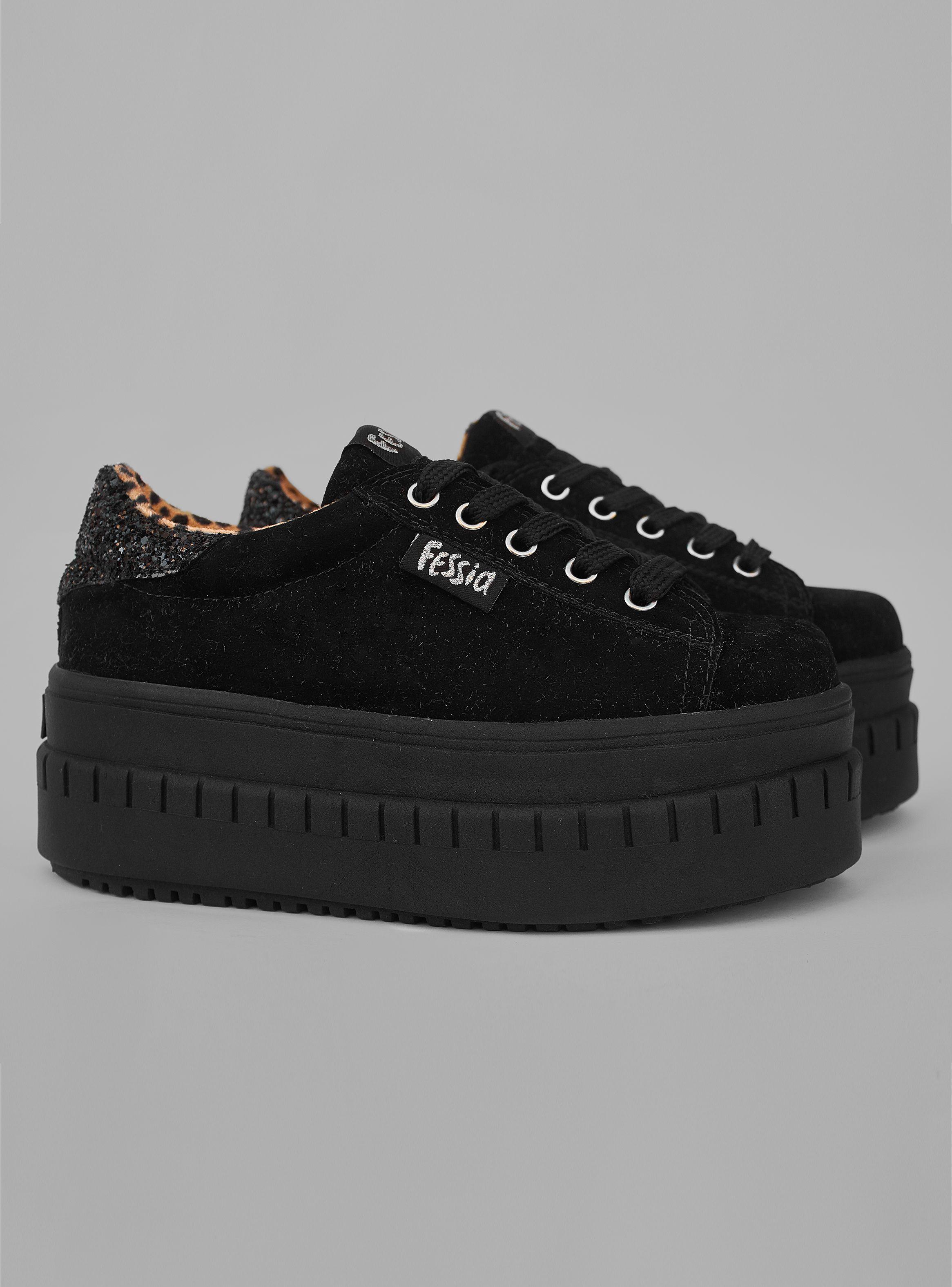 Zapatilla Fessia Urbana Funky Gamuza Mujer-1