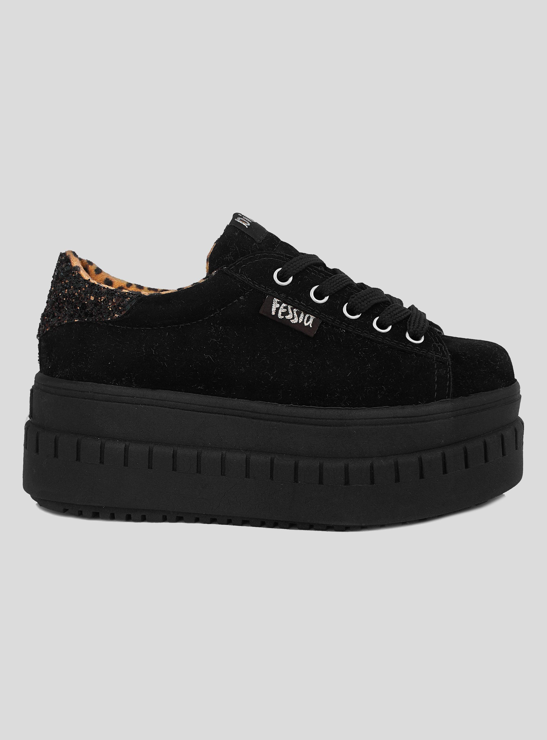 Zapatilla Fessia Urbana Funky Gamuza Mujer-0
