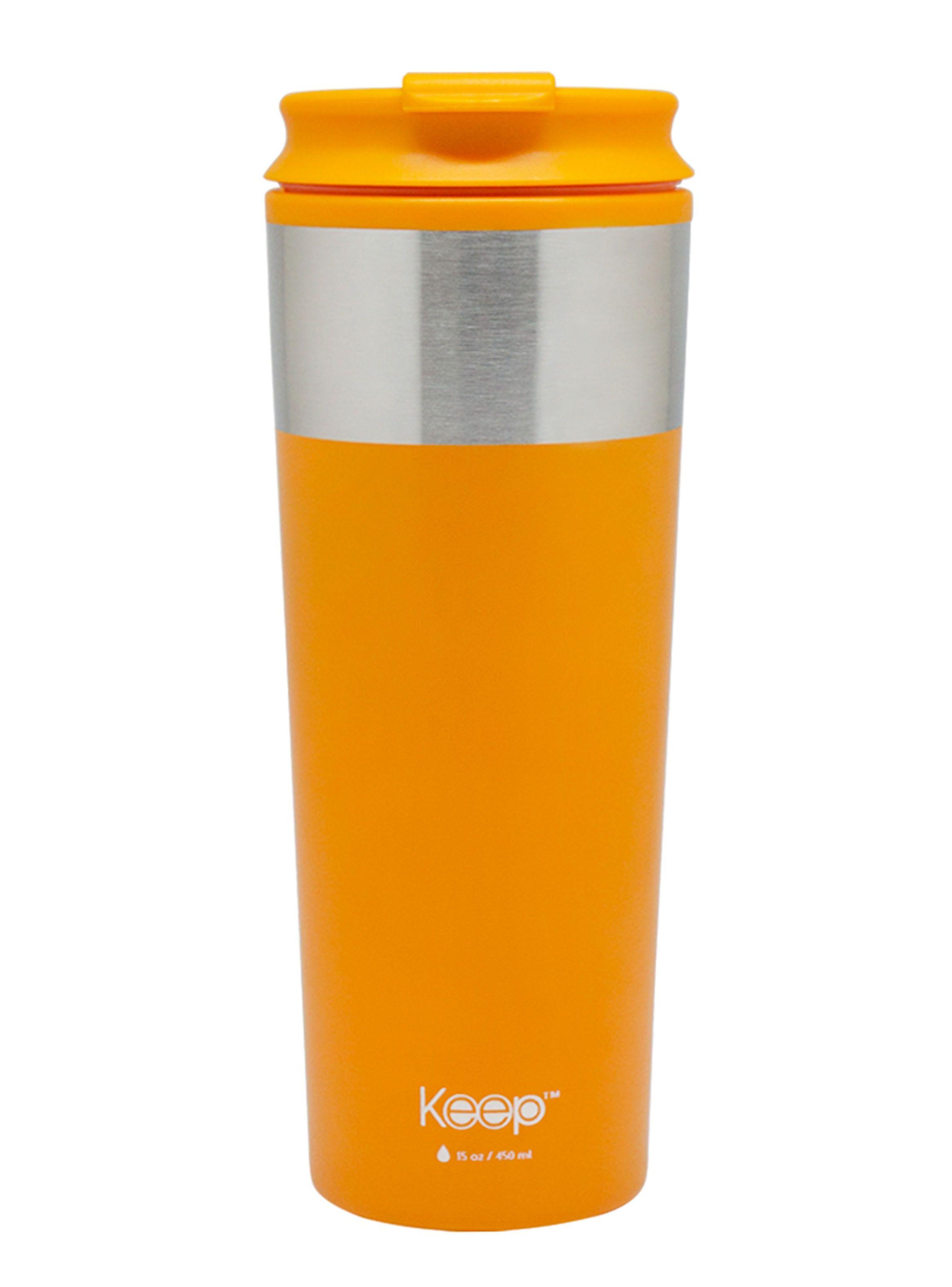Mug Metálico 450 ml Amarillo-1