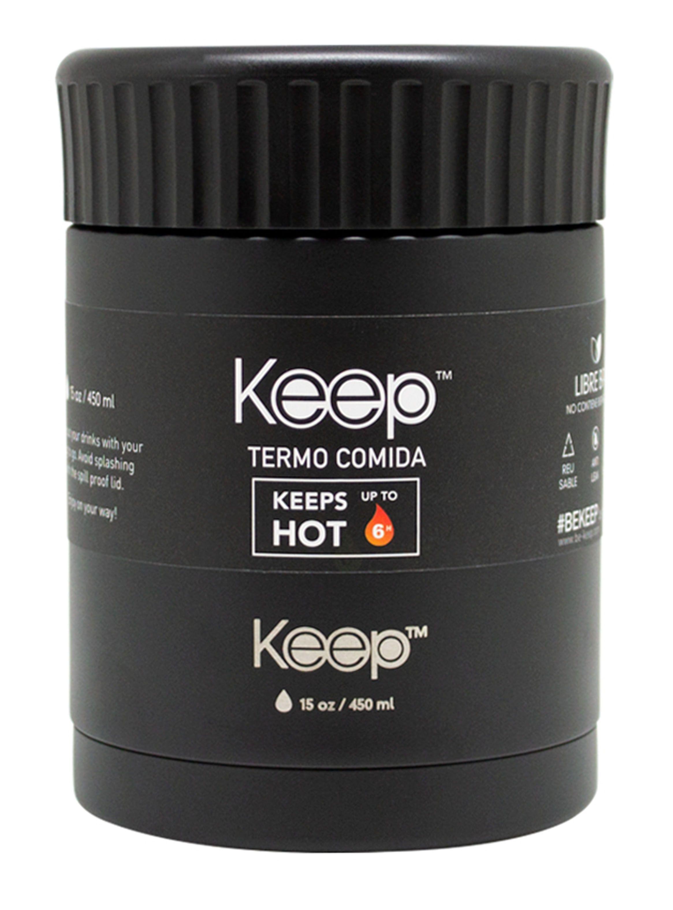 Termo Comida Col 450 ml Negro-1