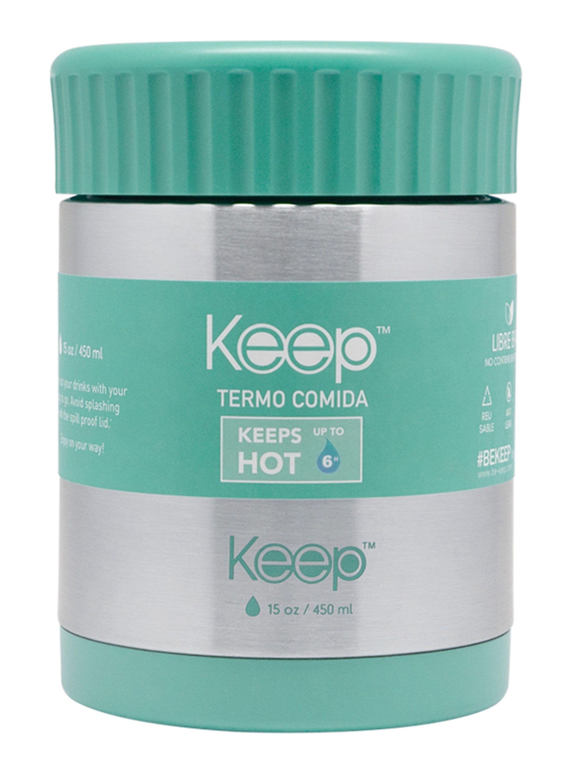 Termo Comida Col 450 ml Celeste-0