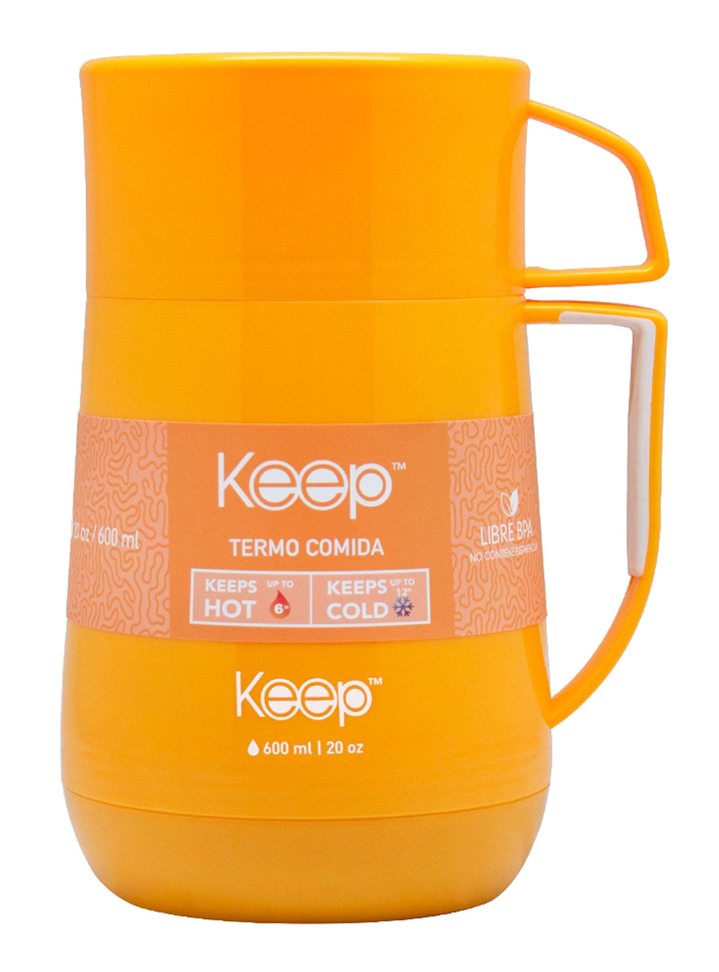 Termo Comida PP 600 ml Amarillo-0