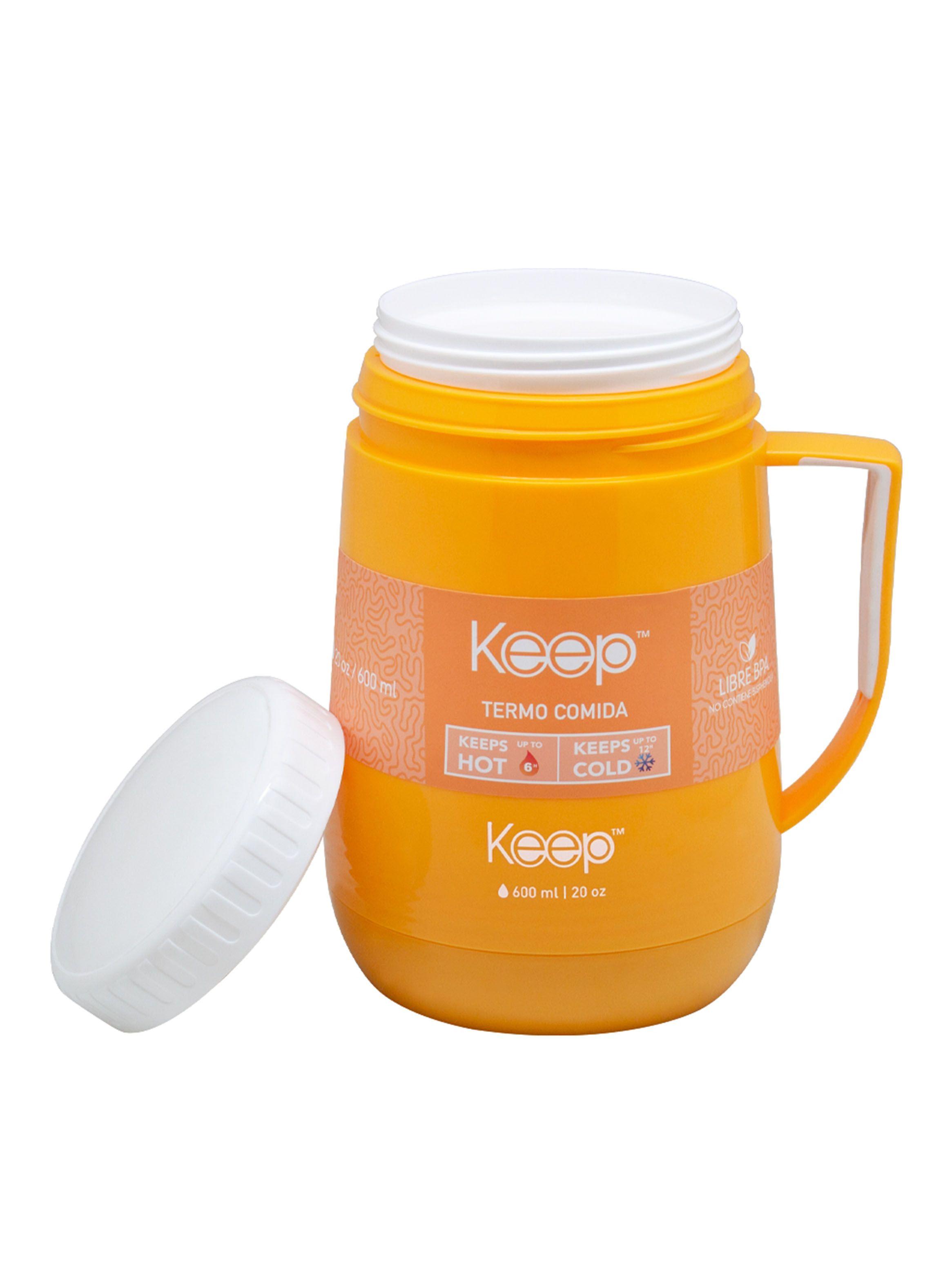Termo Comida PP 600 ml Amarillo-1