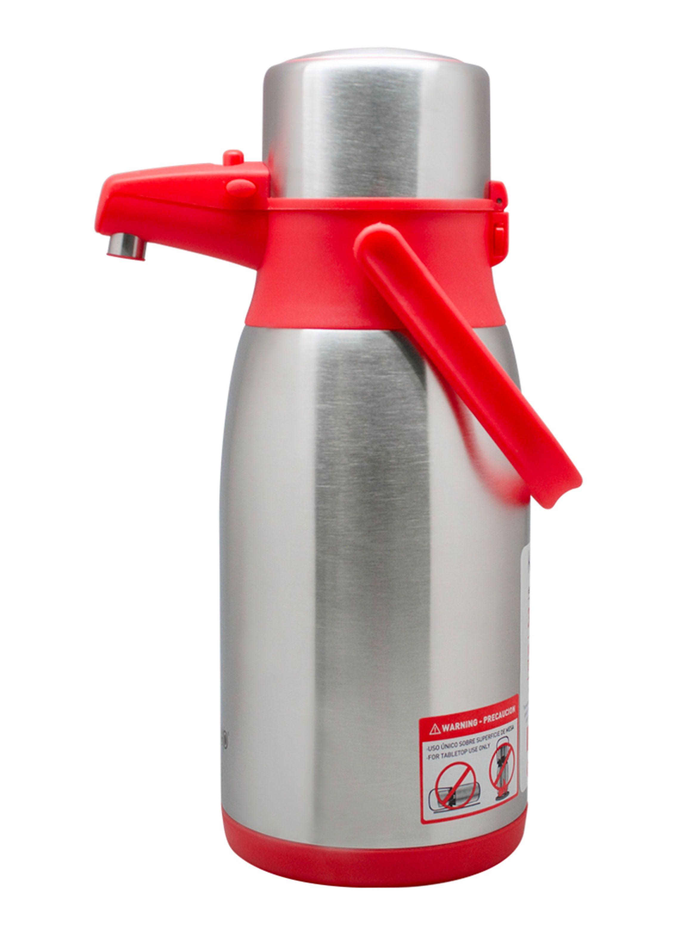 Termo Sifón 3 Litros Rojo-1