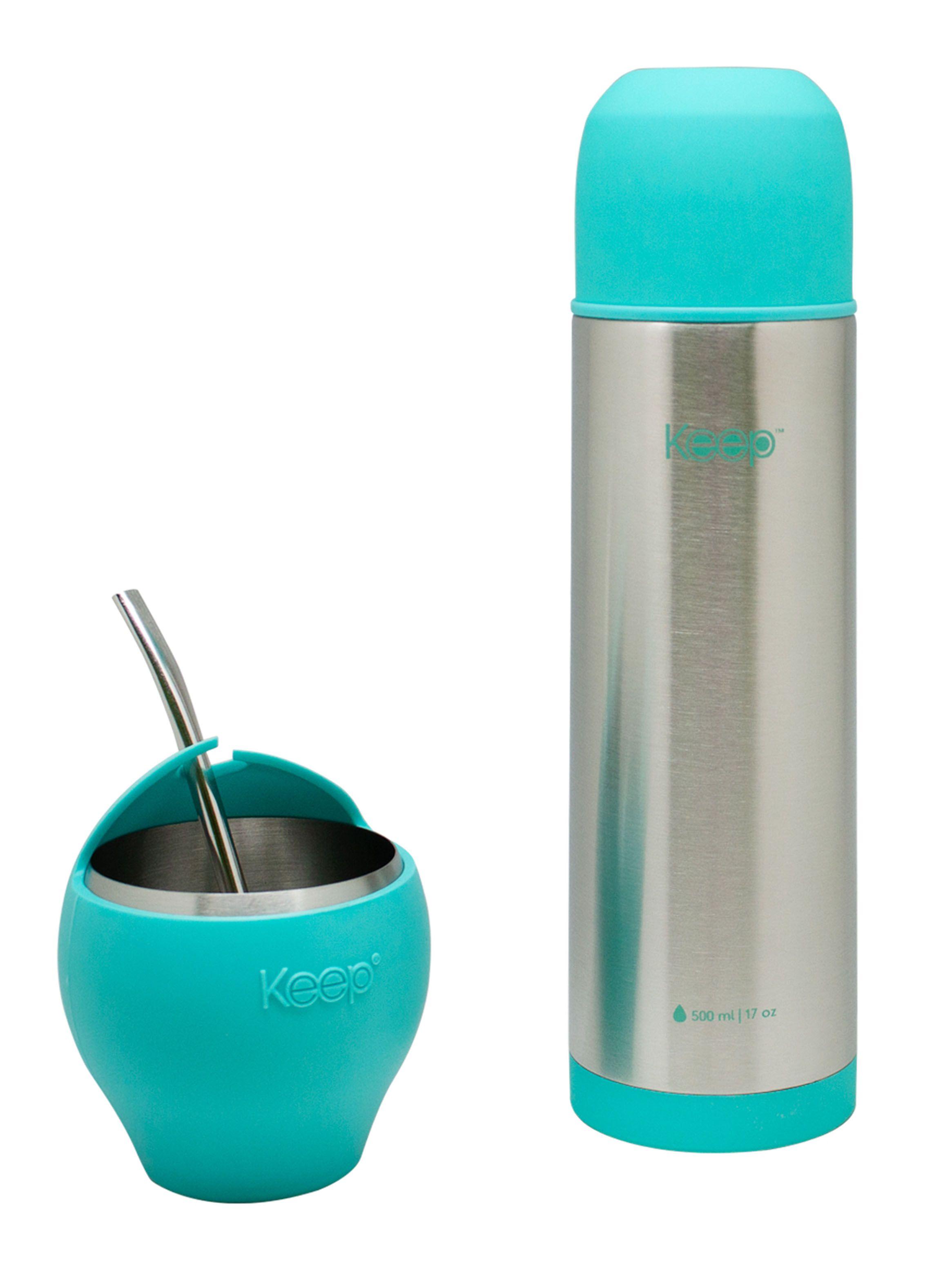 Set Mate 230 ml + Termo Bala 500 ml Bala Celeste-0