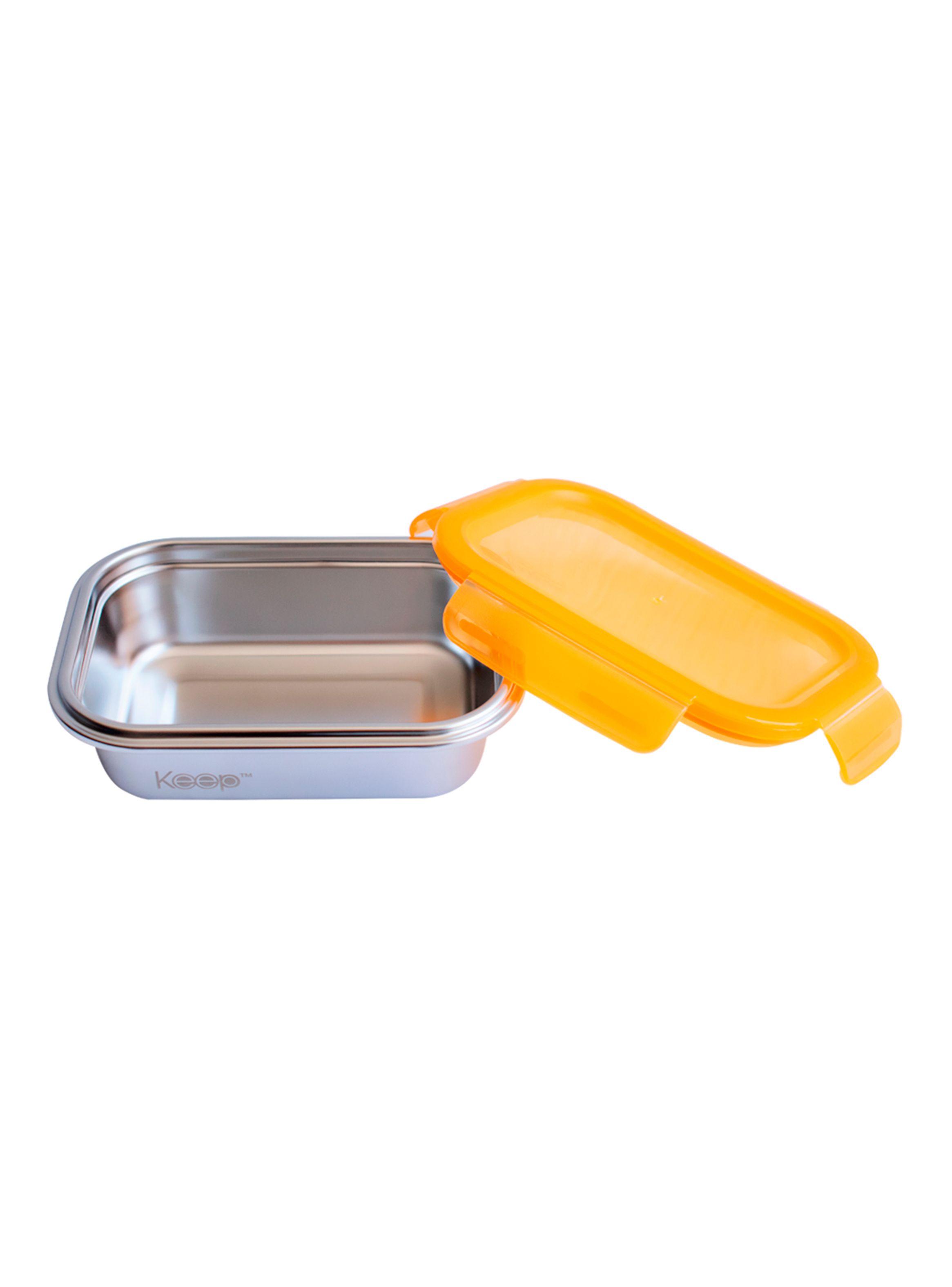 Hermético Metálico 650 ml Amarillo-1