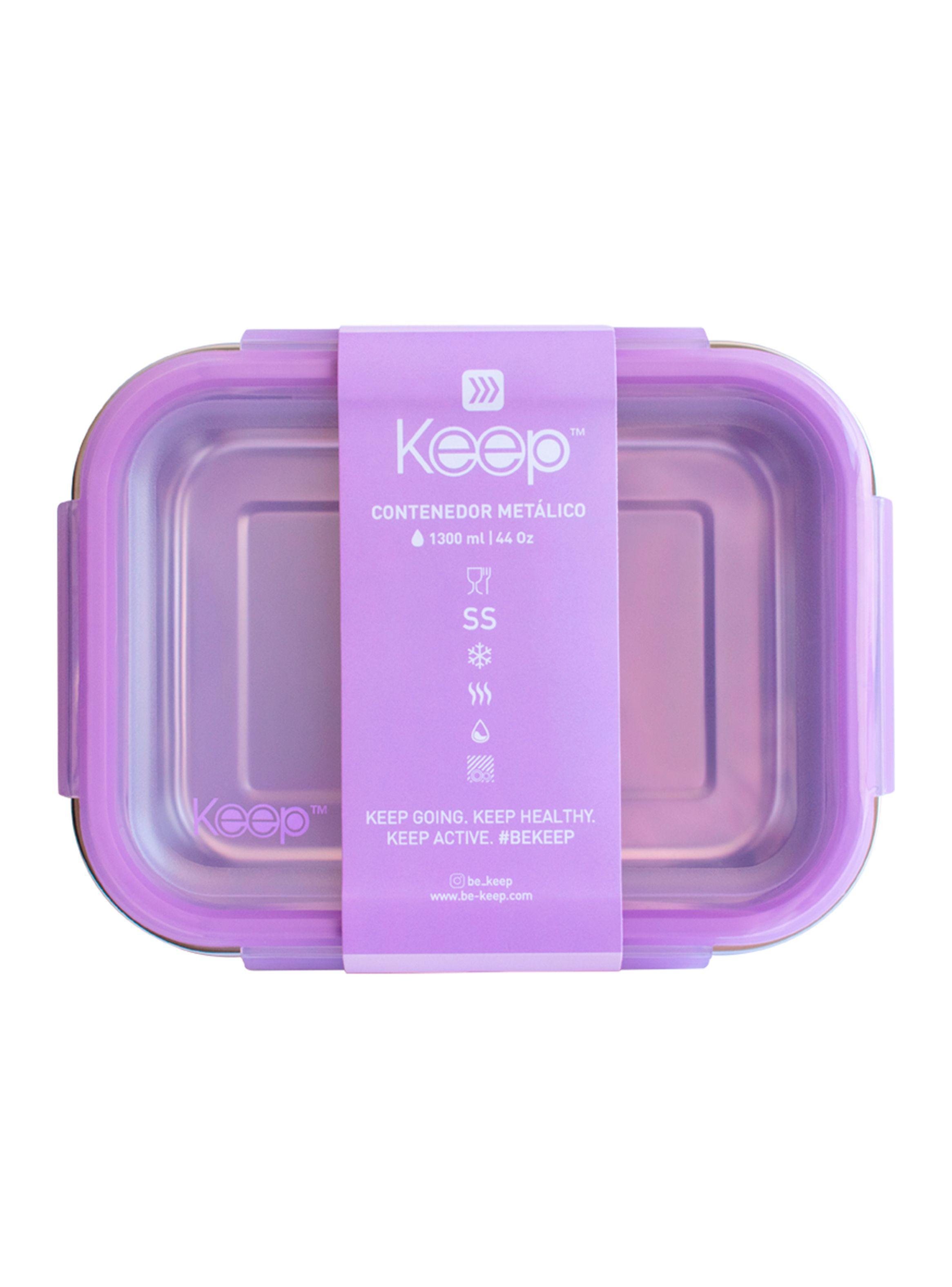 Hermético Metálico 1300 ml Lila-2