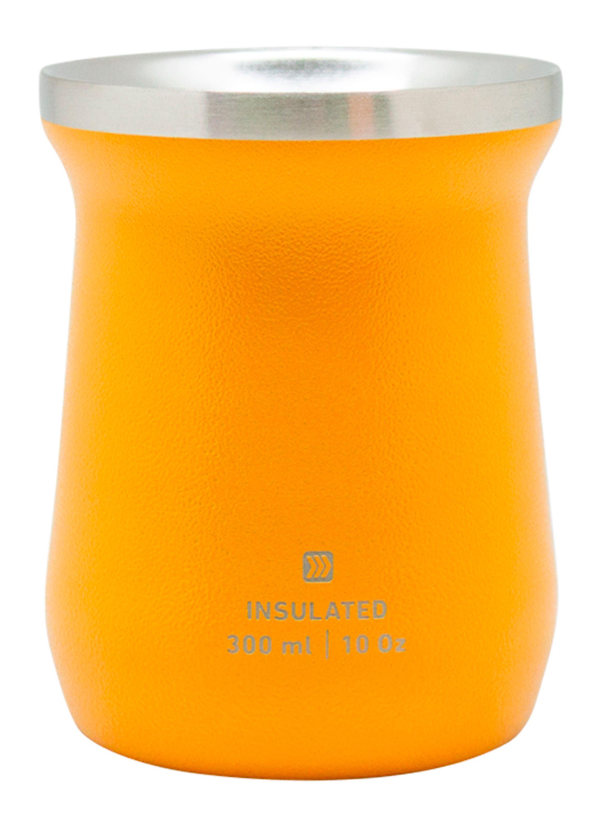 Mate Caja Hammered Amarillo 300 ml-1