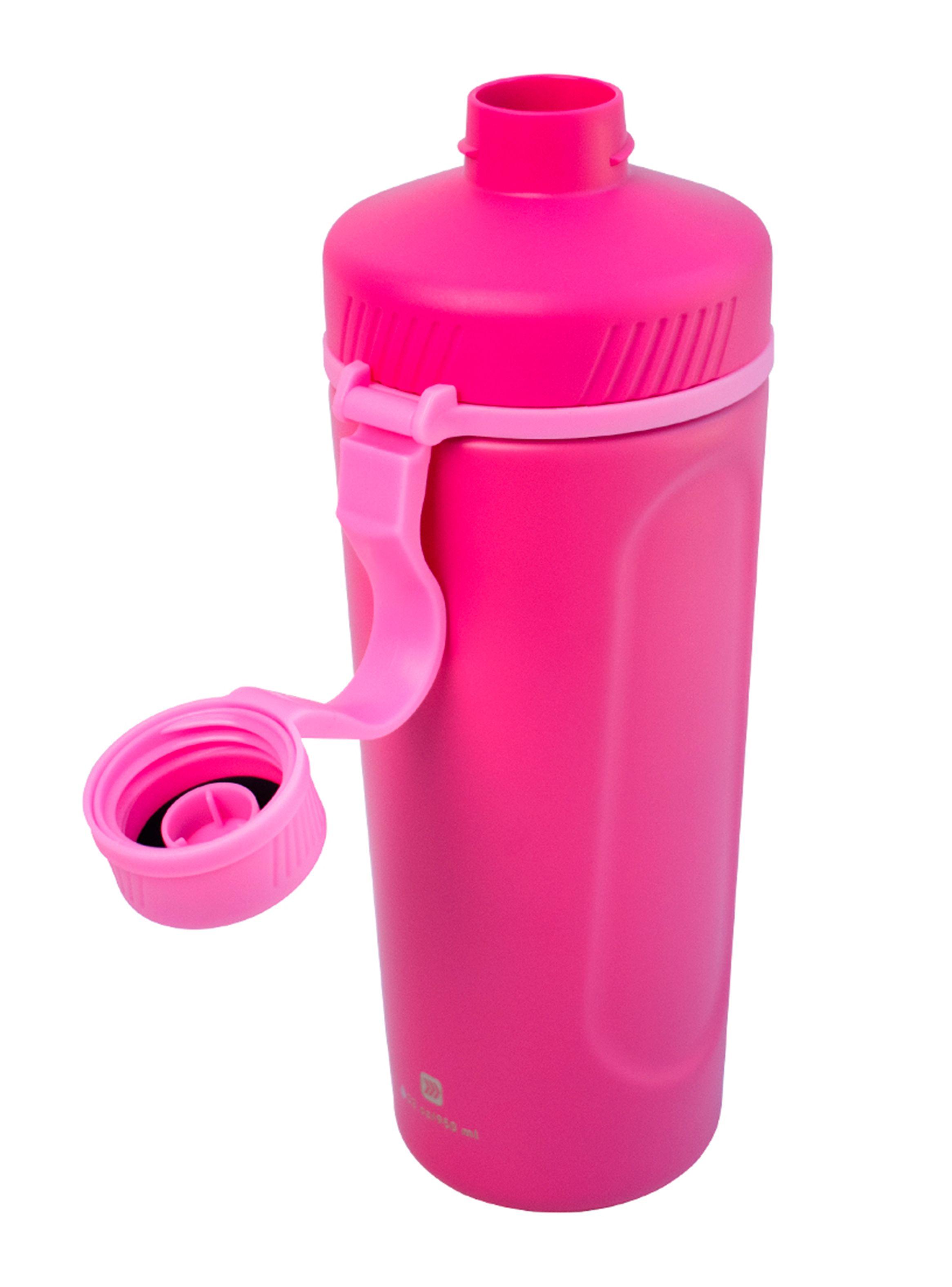 Shaker Metálico 950 ml Rosado-1