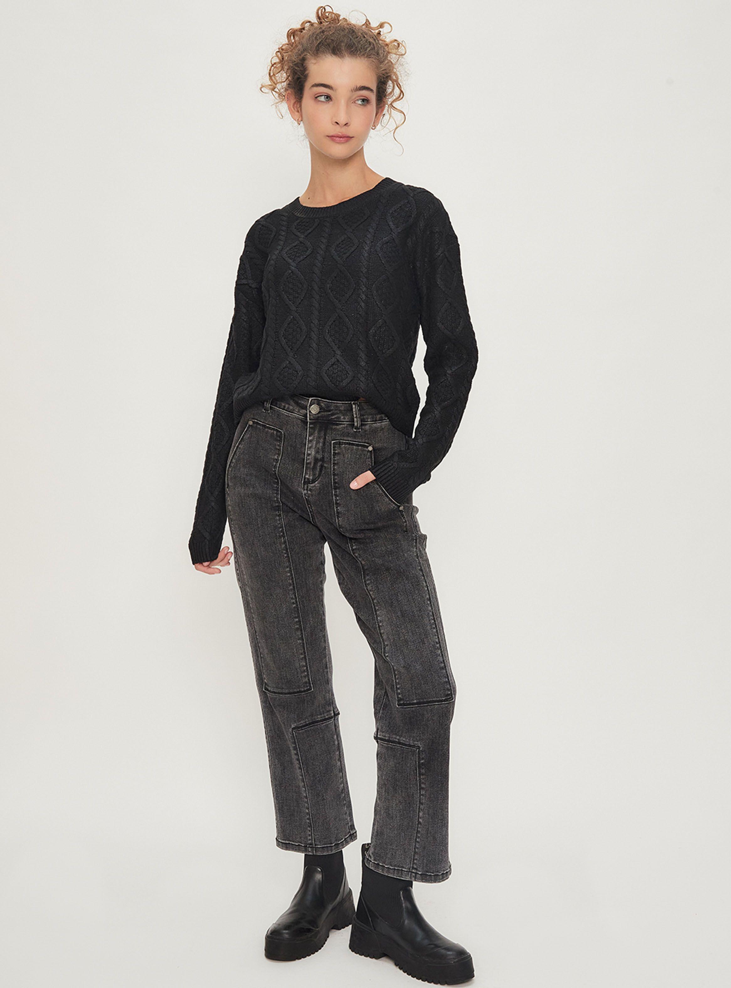 Sweater Liso Rombo Básico-4