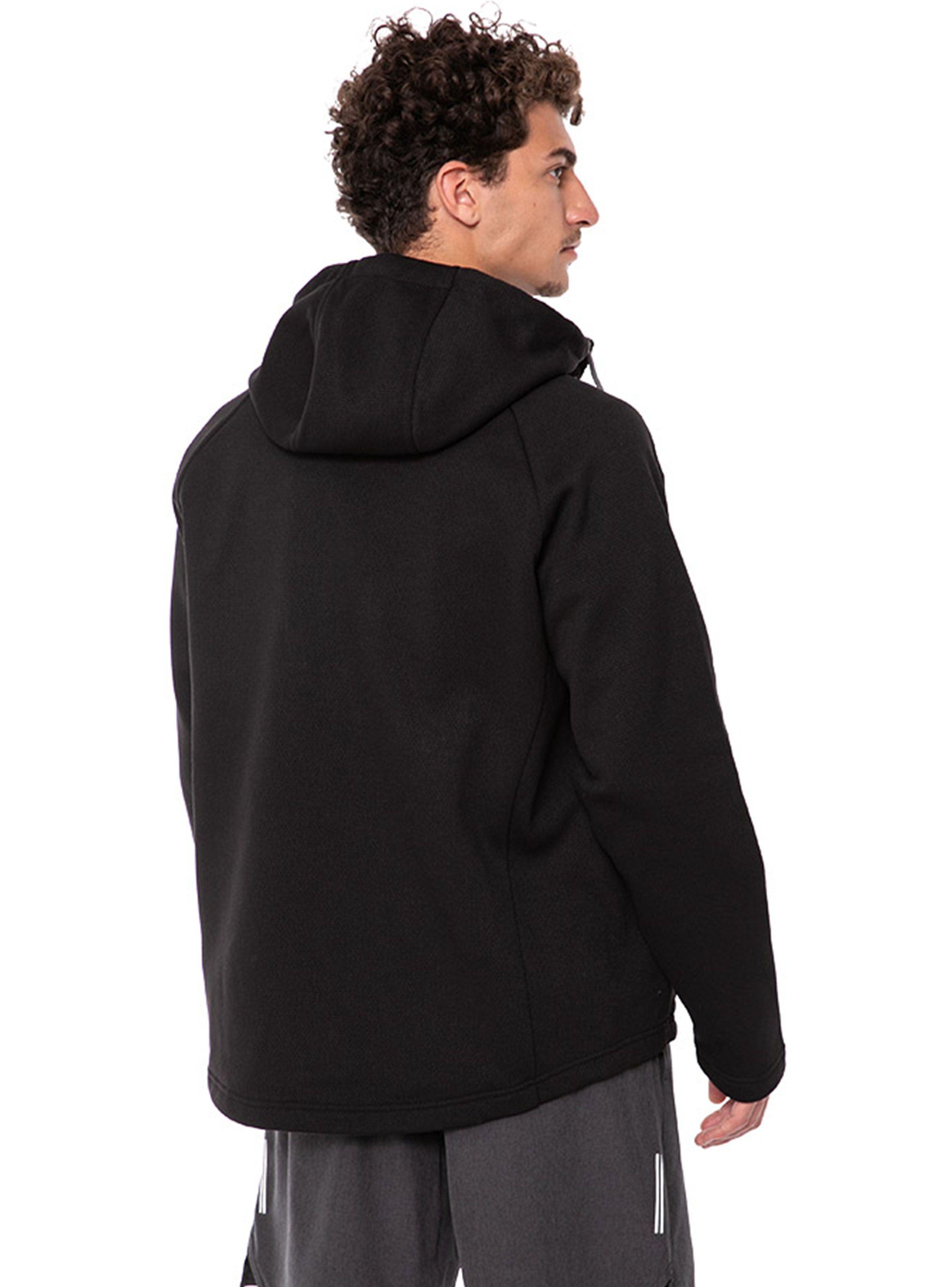 Chaqueta Tiras Ajustable y  Cierre Completo-1