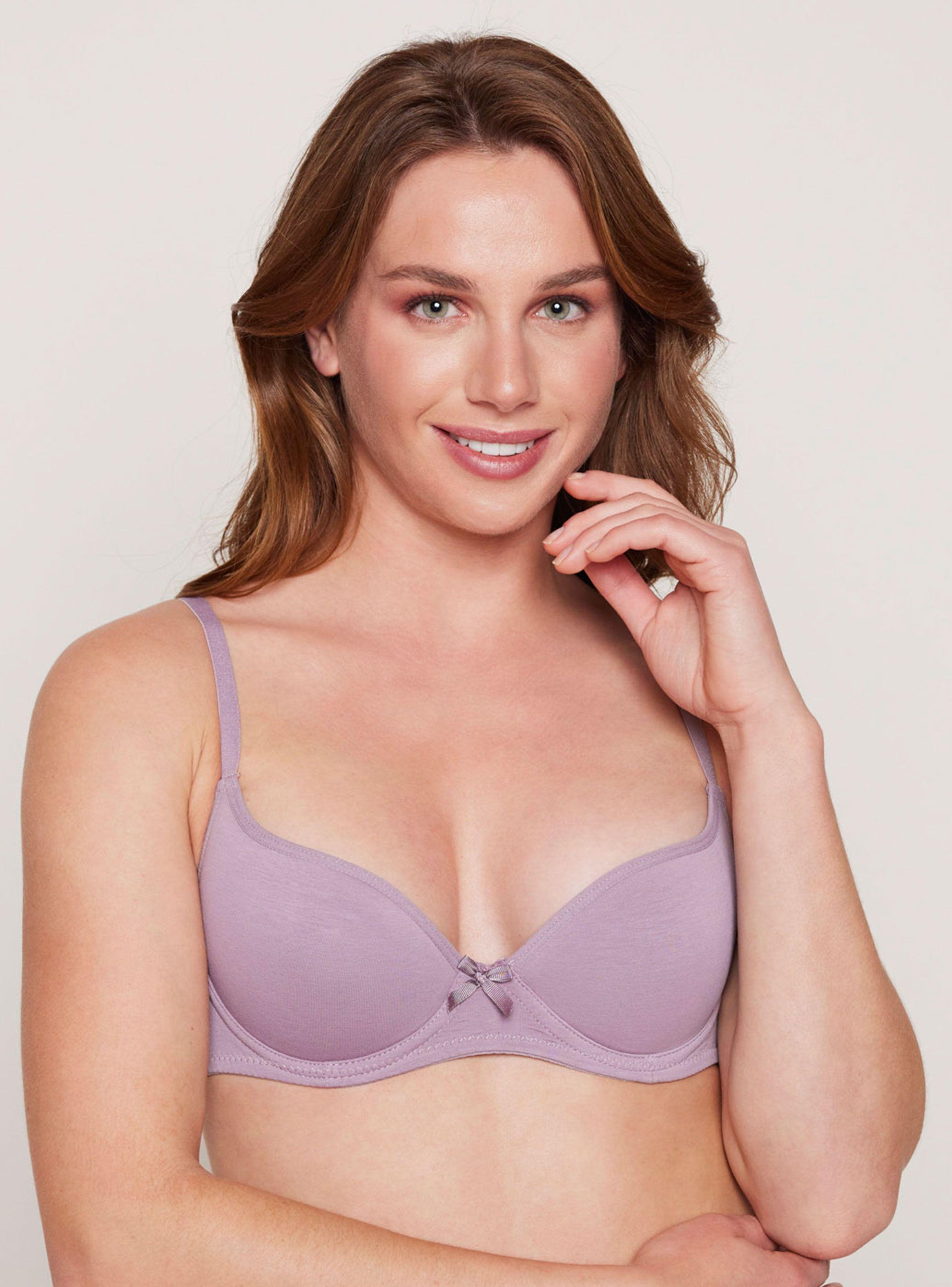 Pack 2 Sostén con Soft Cobertura Algodón Peinado-1