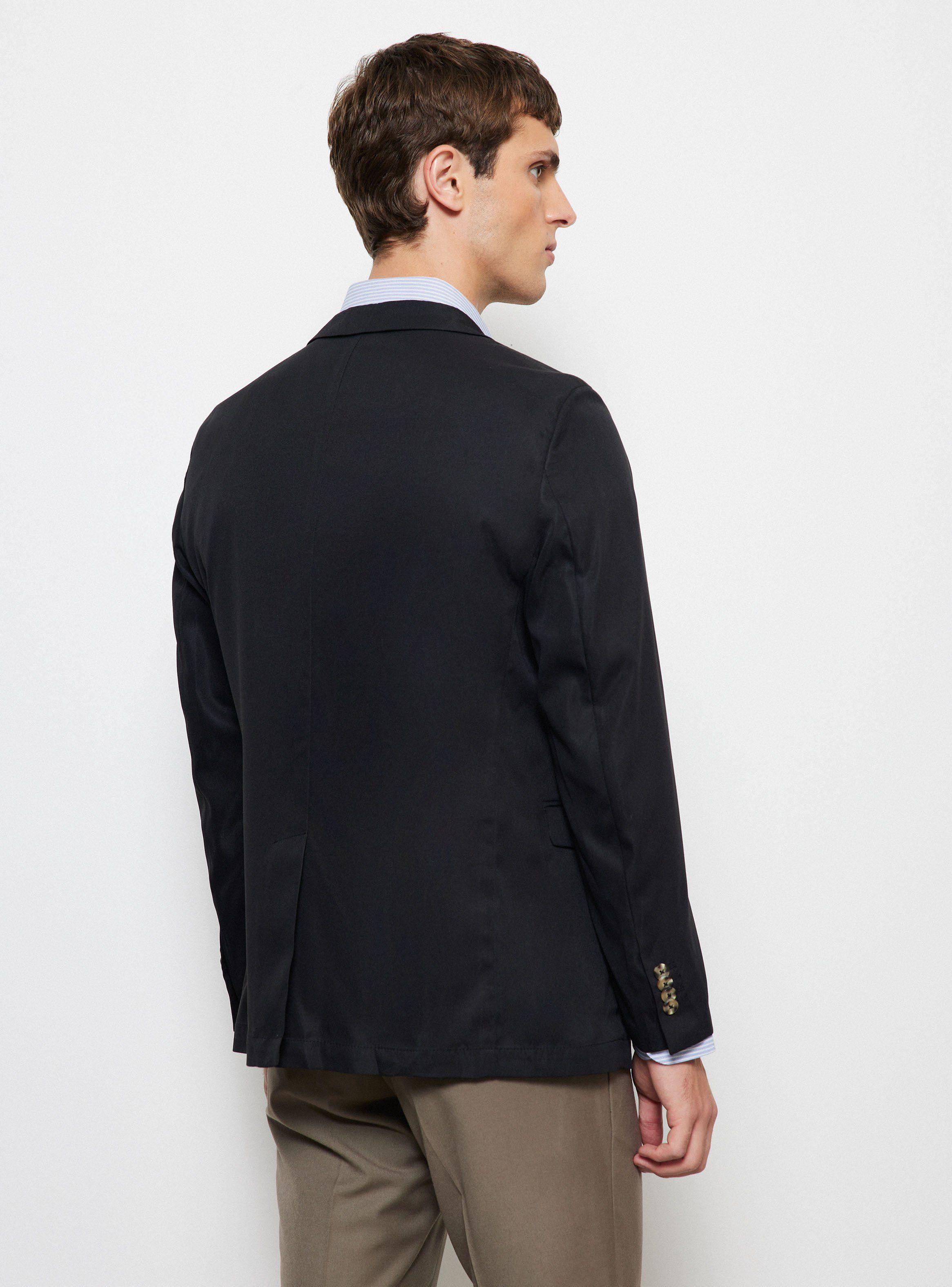 Vestón Recto Desestructurado Slim Fit-1