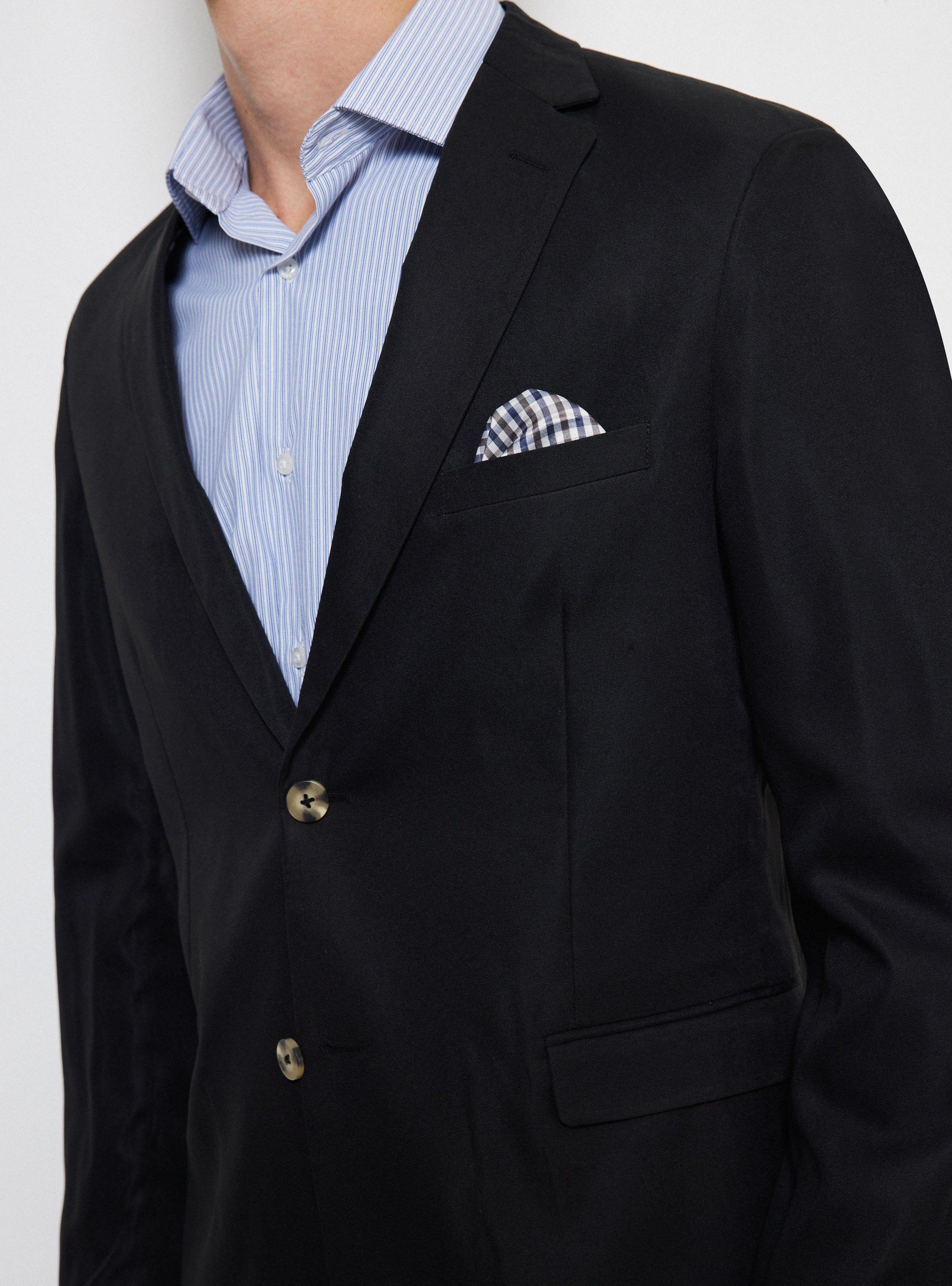 Vestón Recto Desestructurado Slim Fit-3