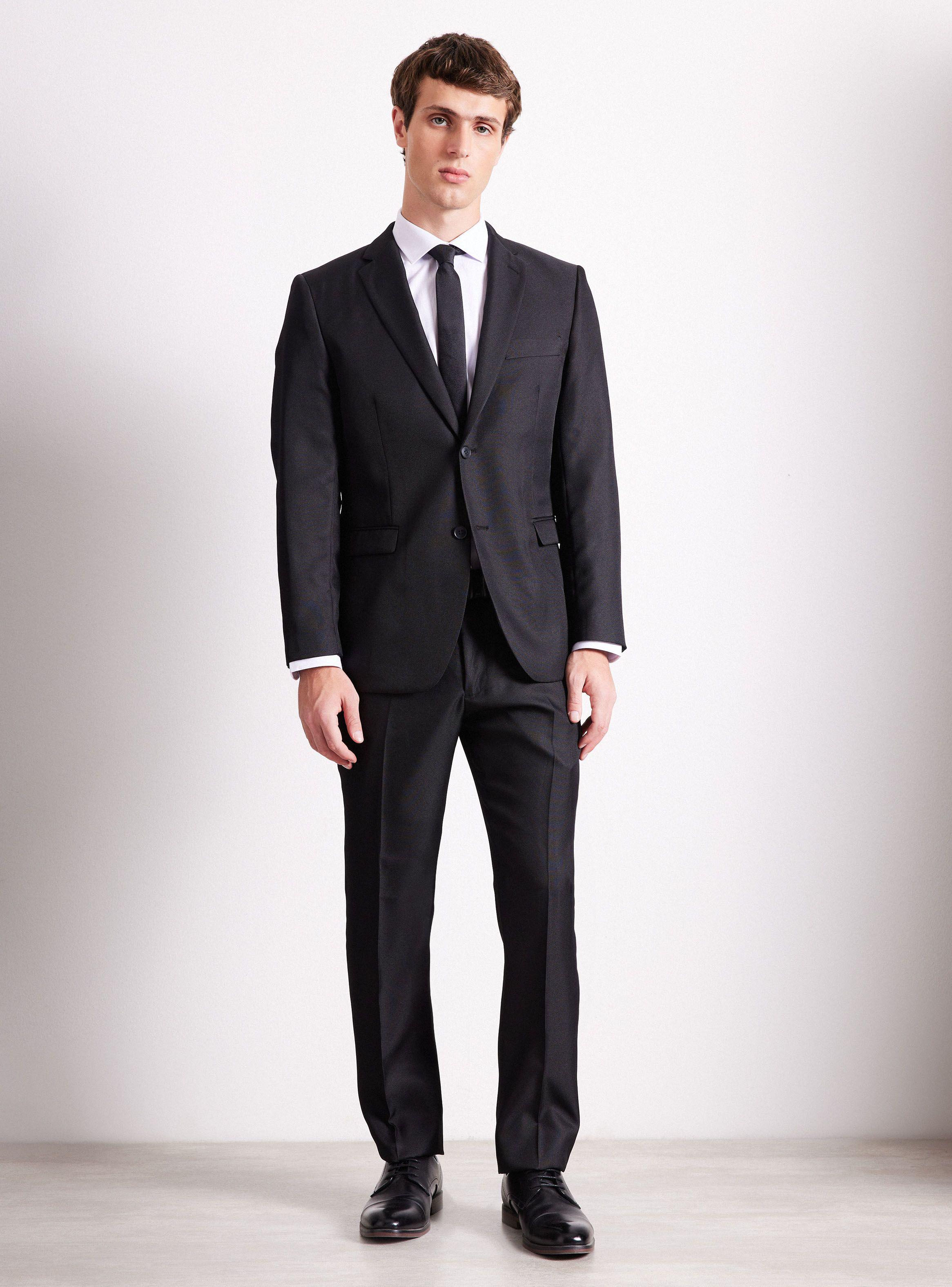 Traje Fantasía Texturada Slim Fit Graduaciones-4
