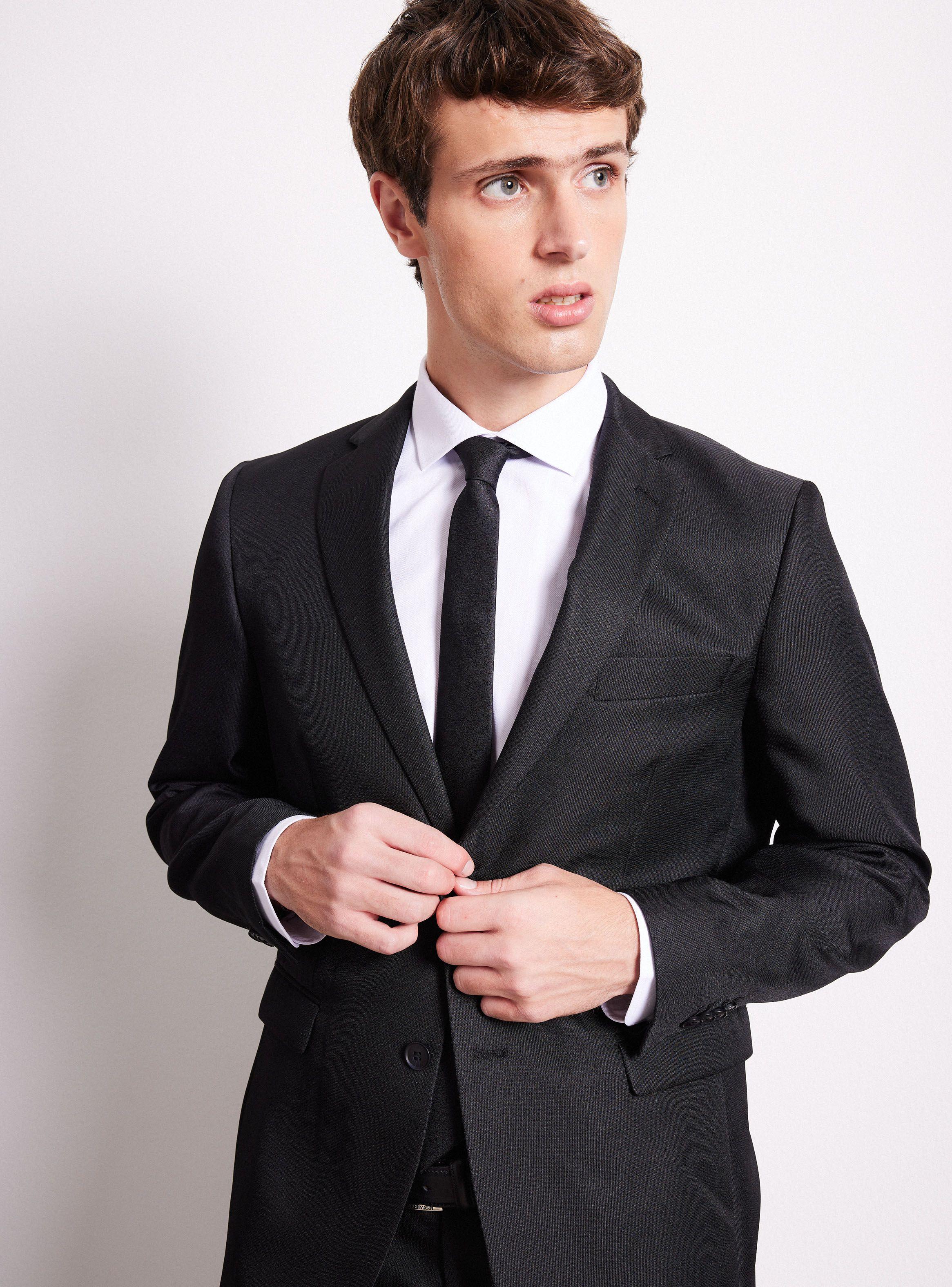 Traje Fantasía Texturada Slim Fit Graduaciones-2