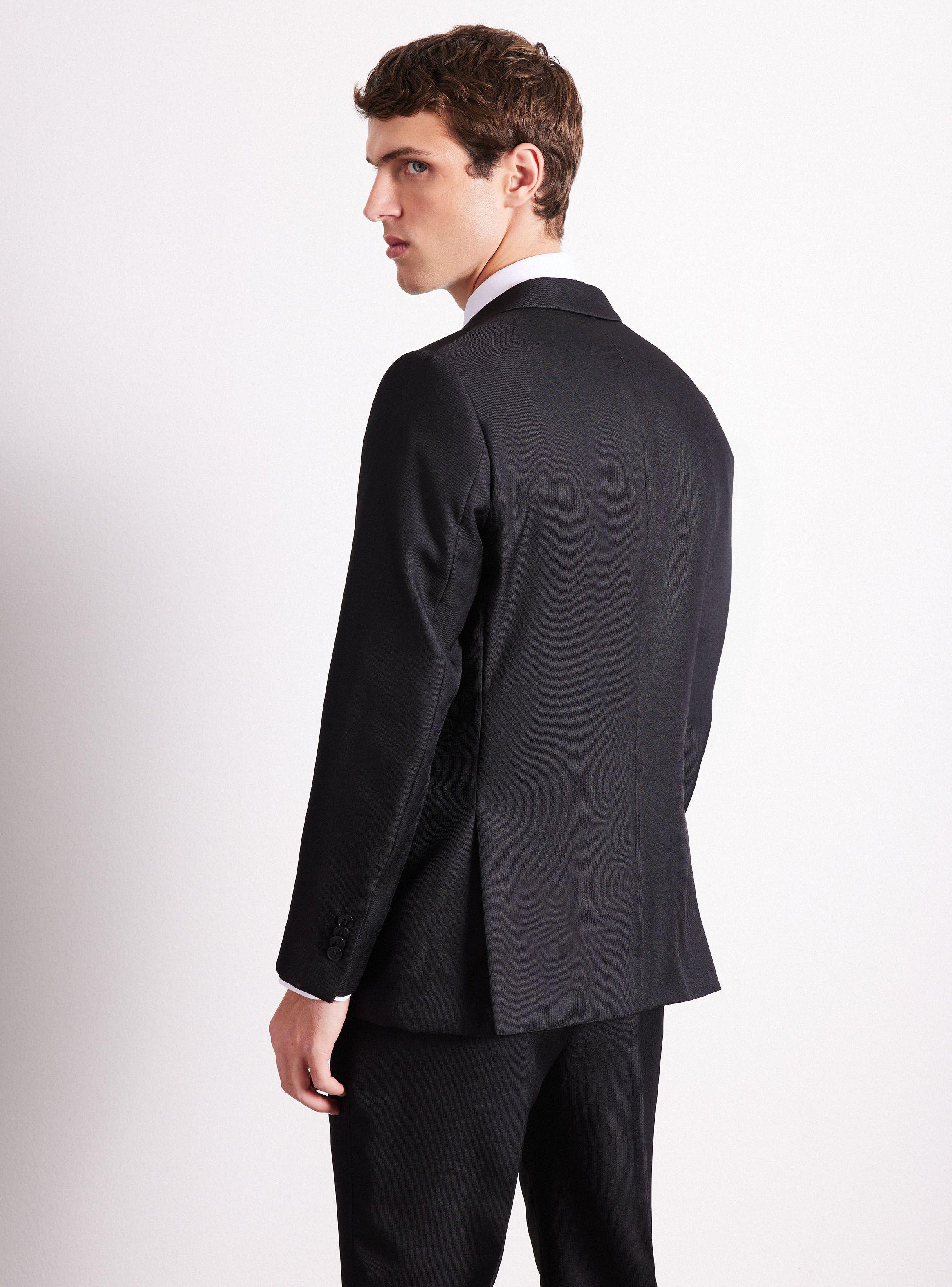 Traje Fantasía Texturada Slim Fit Graduaciones-1