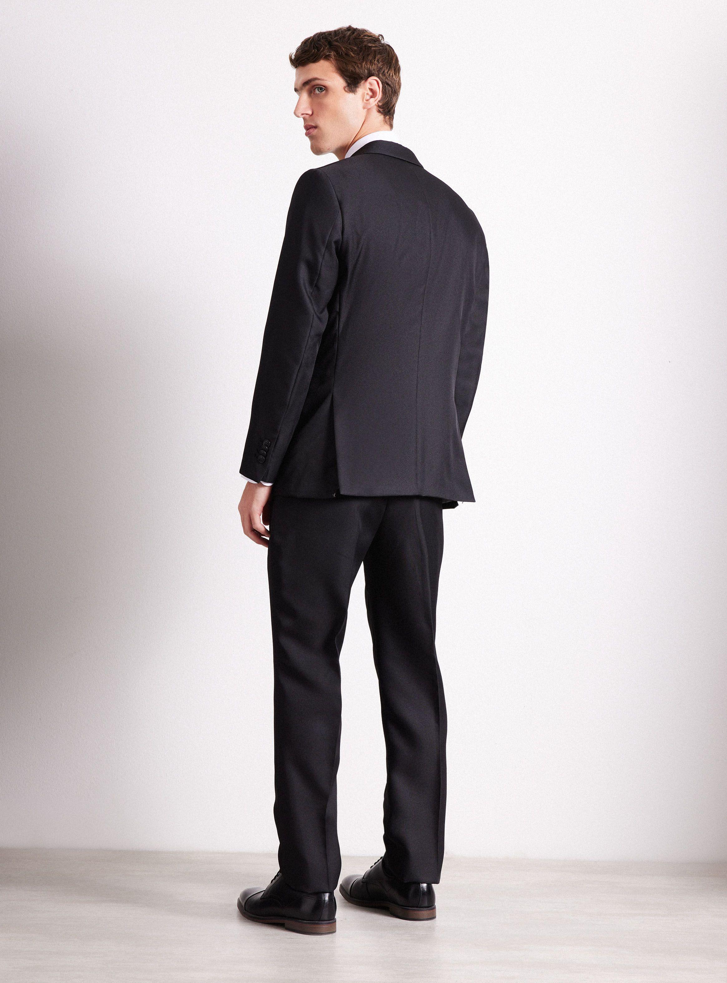 Traje Fantasía Texturada Slim Fit Graduaciones-5