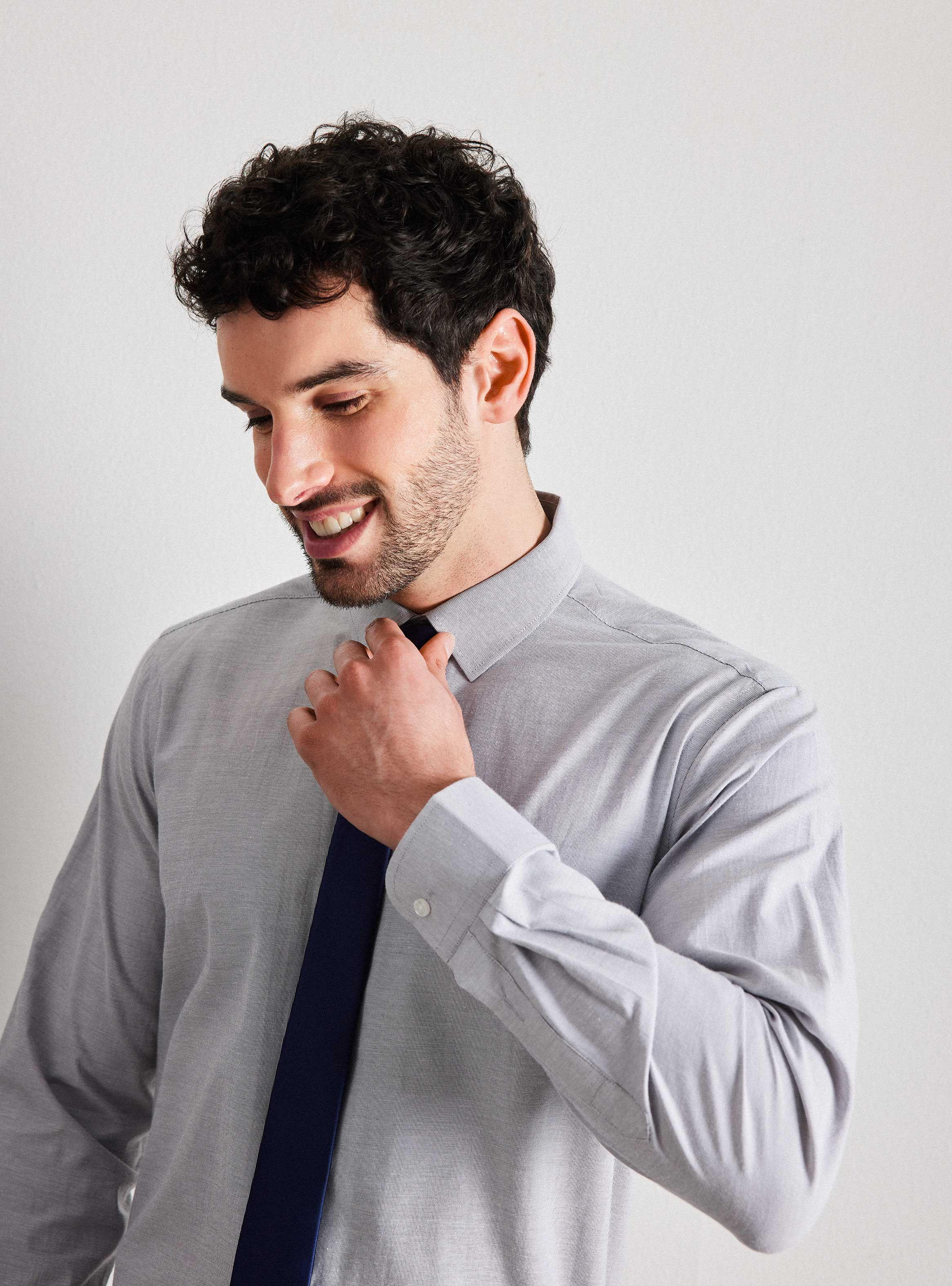 Camisa de Vestir Fantasía y Texturada Slim Fit-2