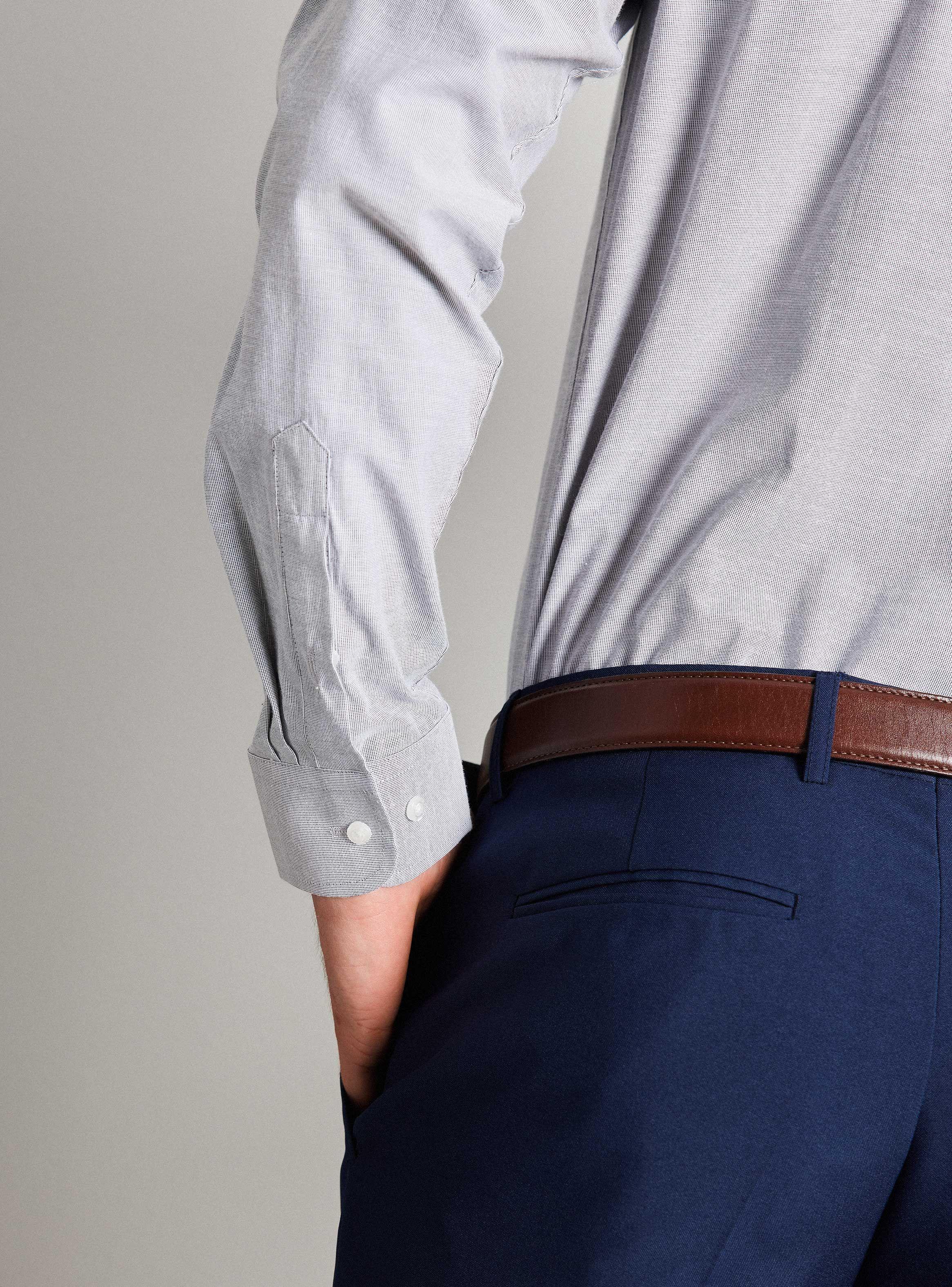 Camisa de Vestir Fantasía y Texturada Slim Fit-3
