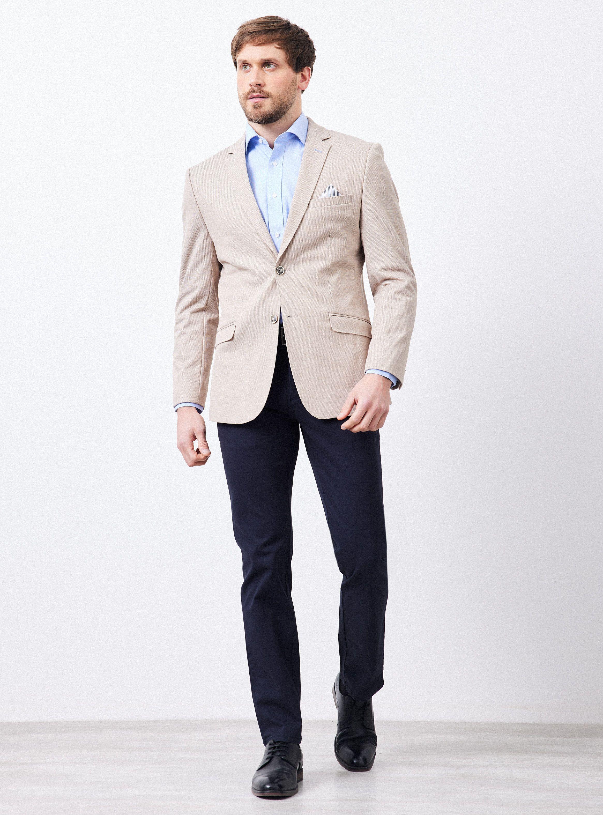 Vestón Recto Slim Fit con Coderas-4