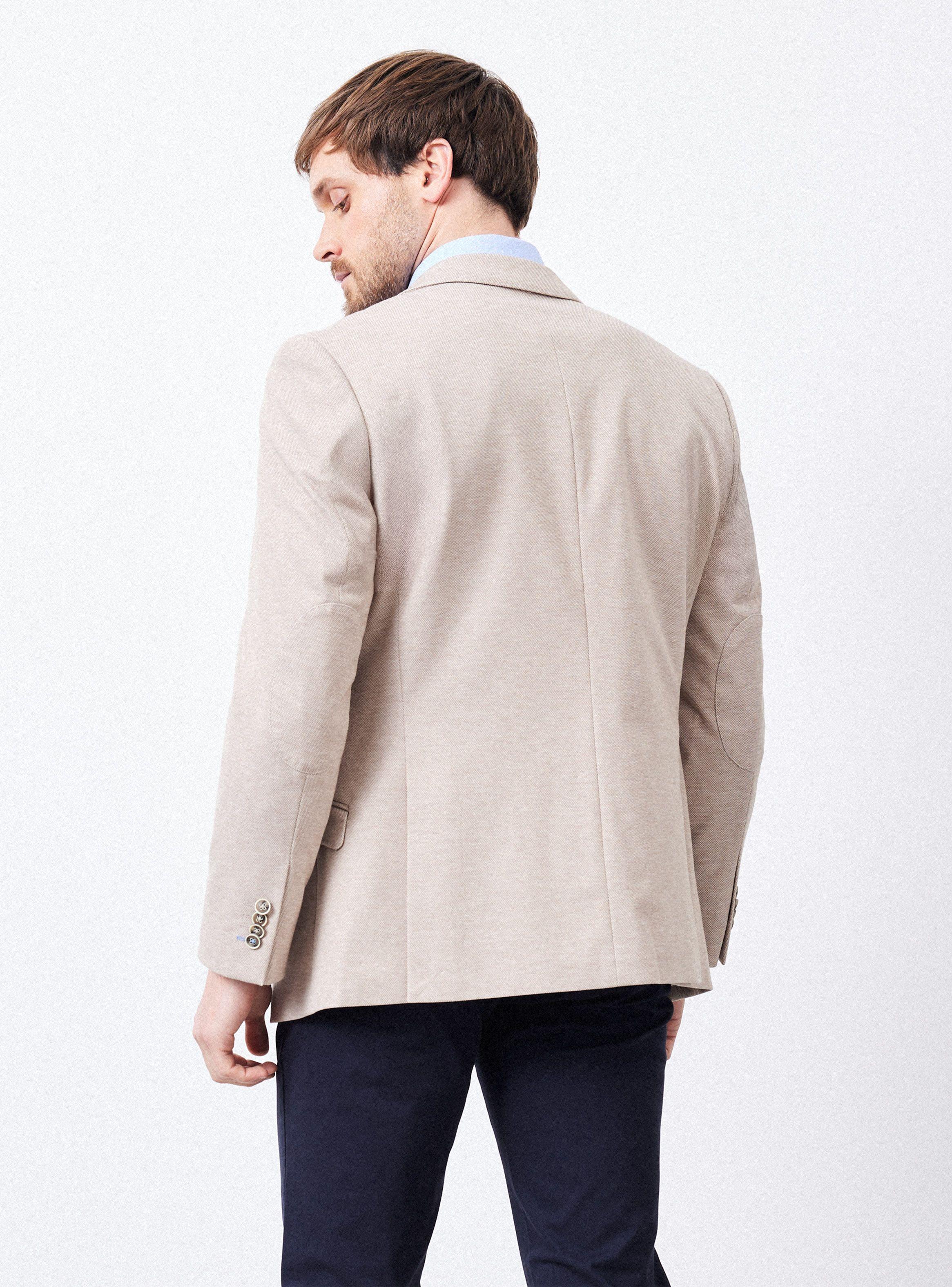 Vestón Recto Slim Fit con Coderas-1