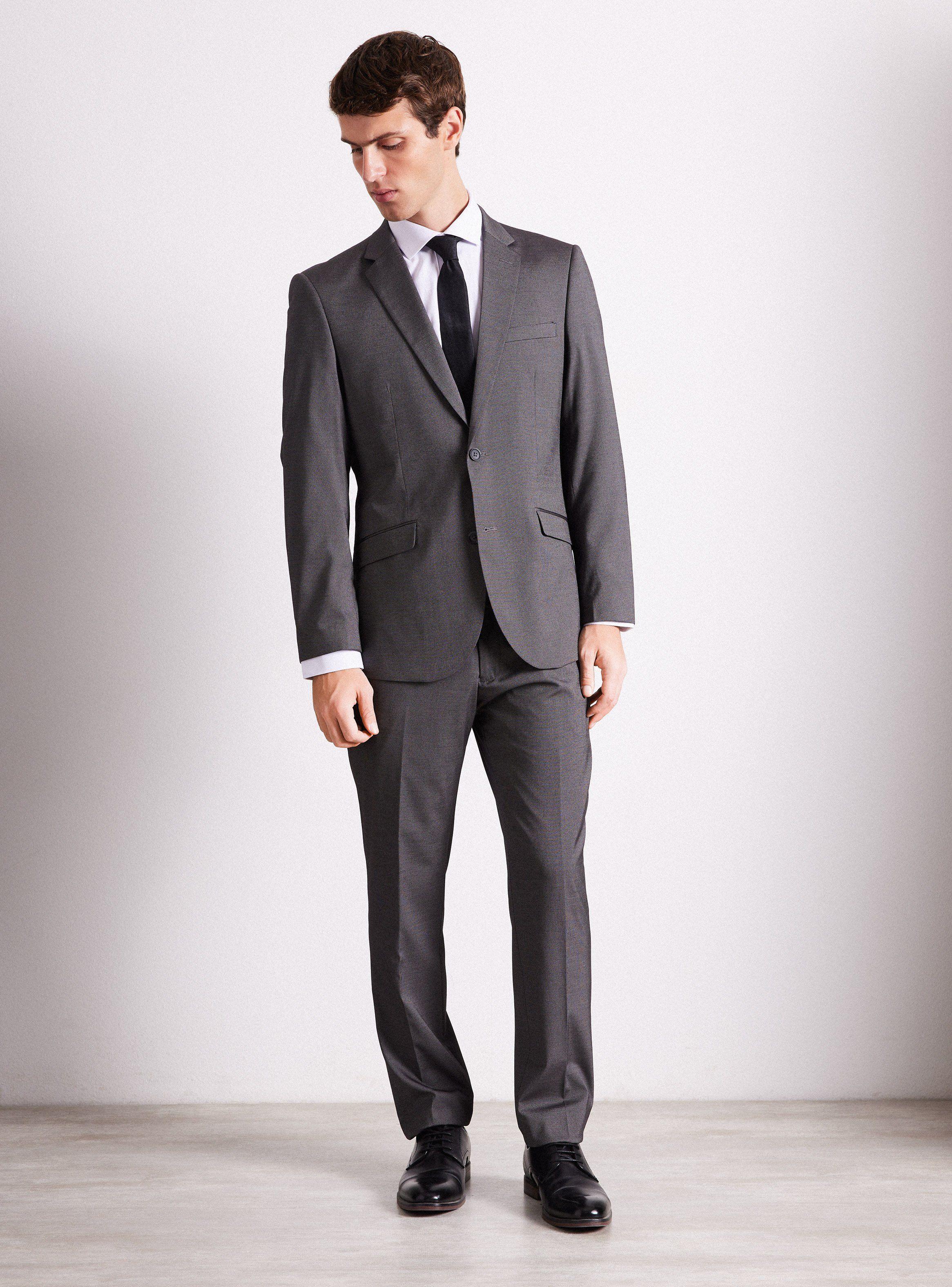 Traje Recto Slim Fit Graduación-4