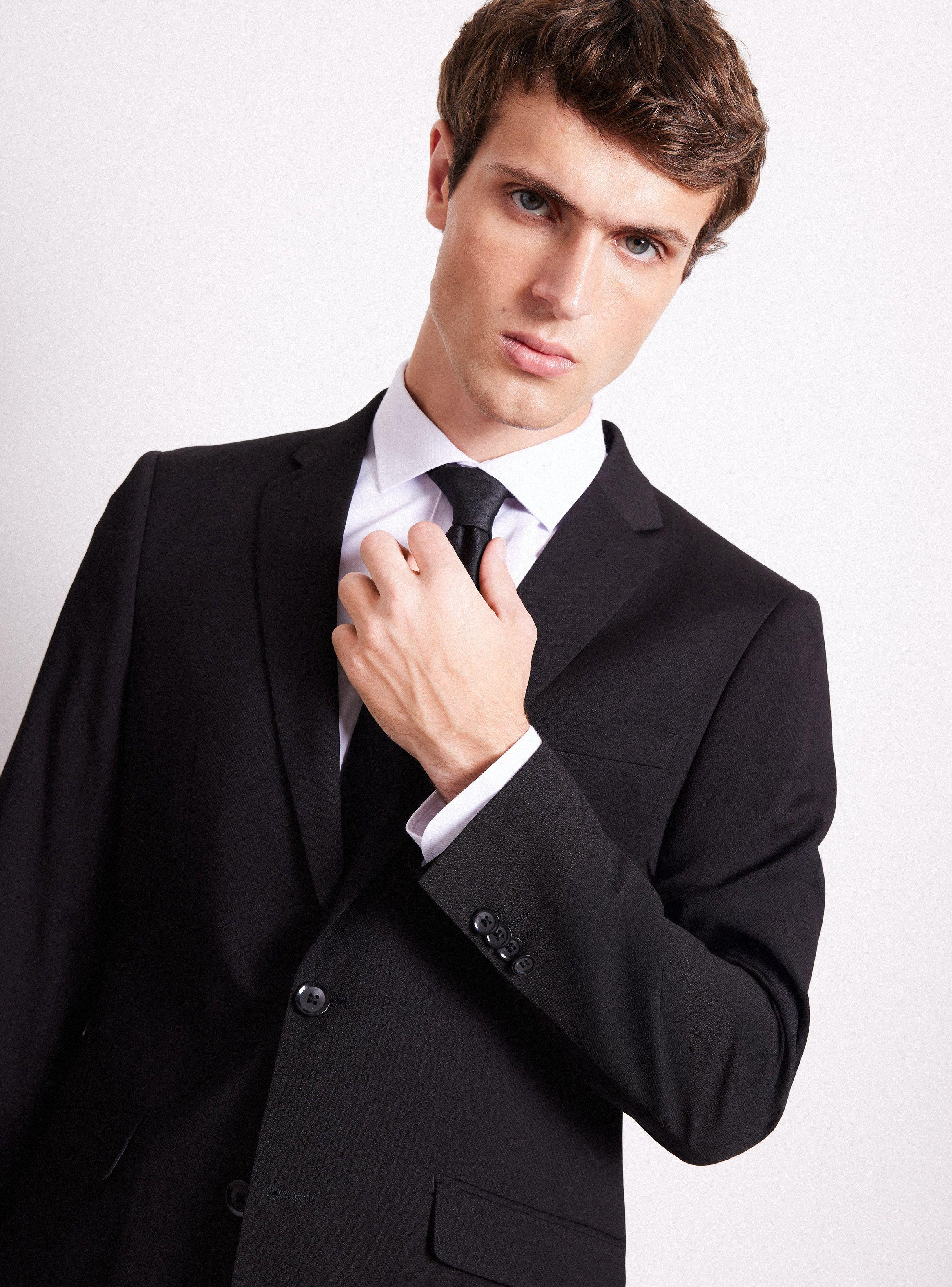 Traje Recto Graduación Slim Fit-2