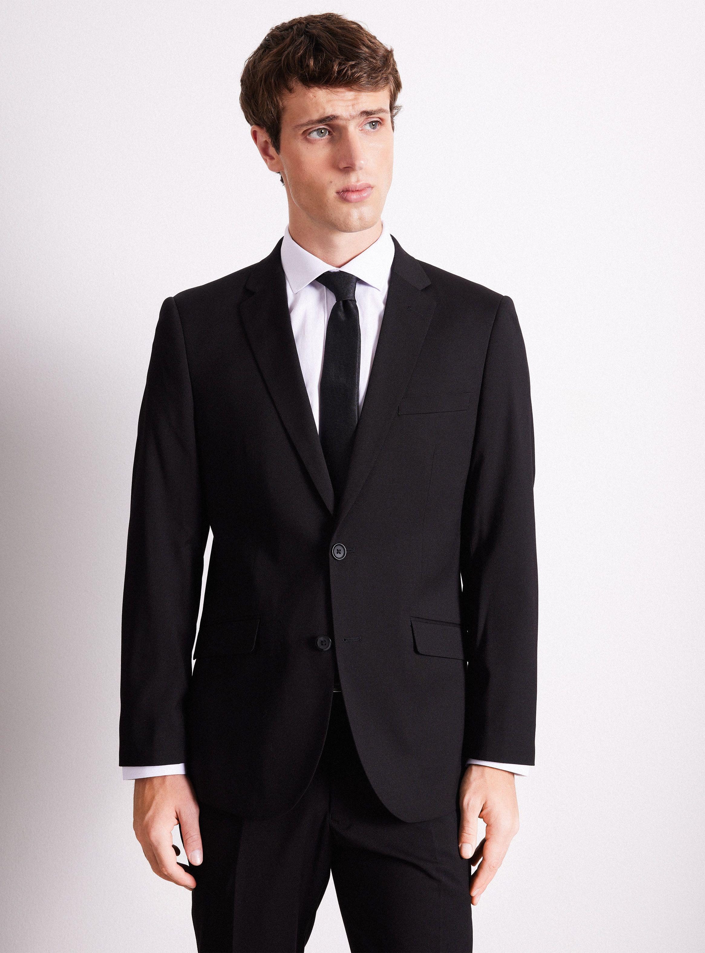 Traje Recto Graduación Slim Fit-0