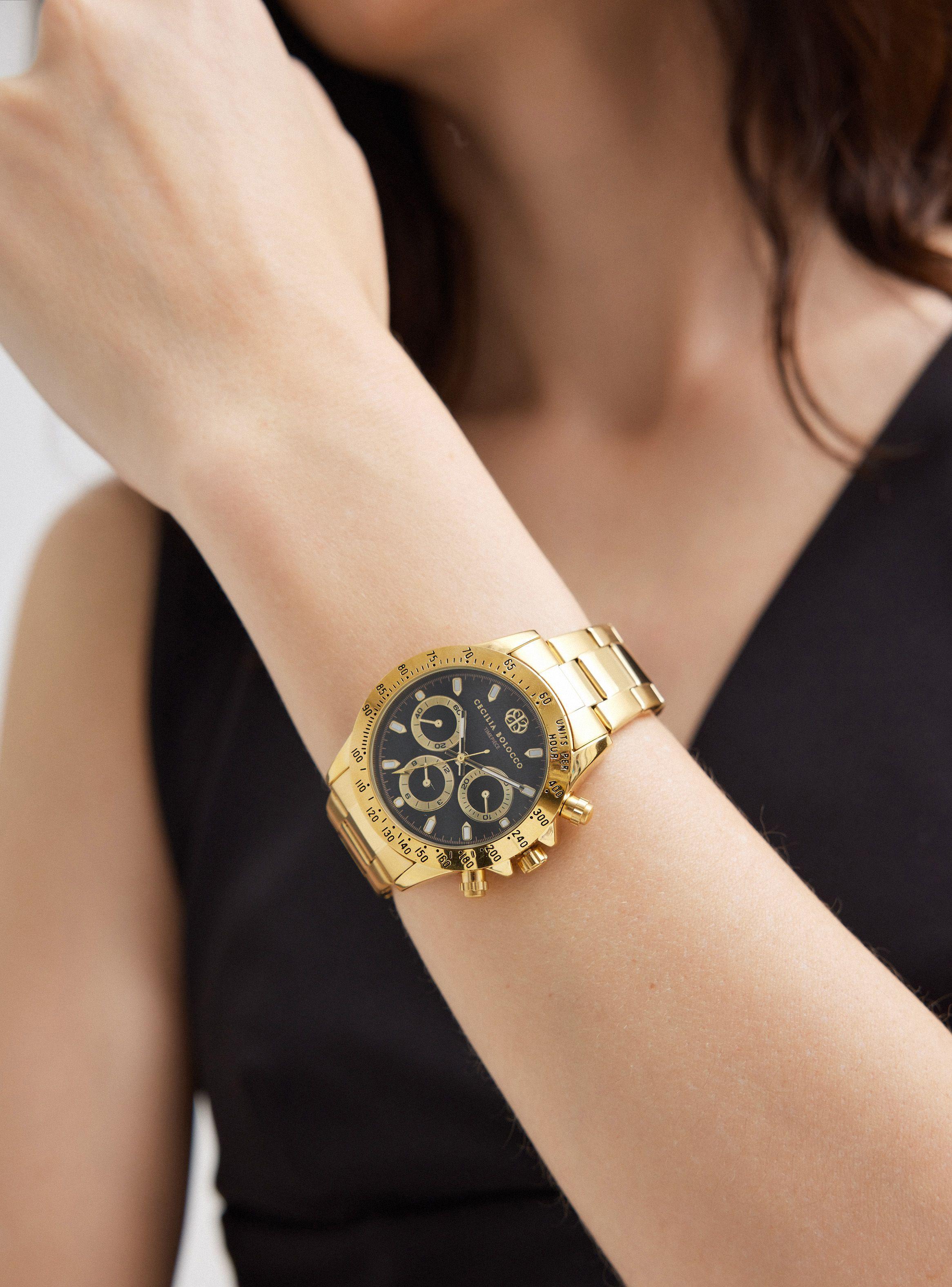 Reloj Cb Análogo Metal-1