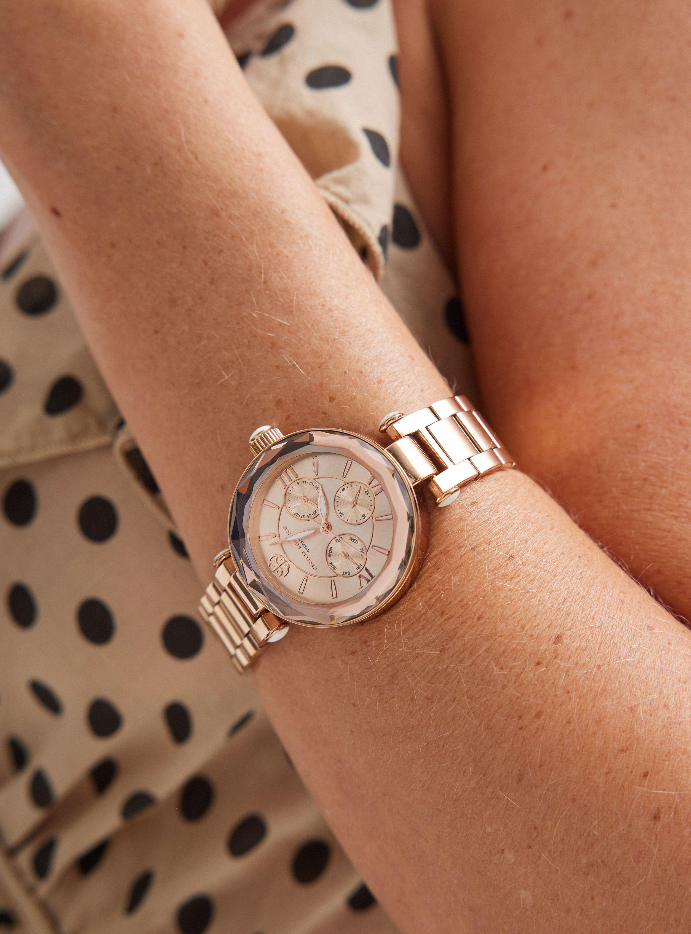 Reloj de Metal Análogo Cb-1