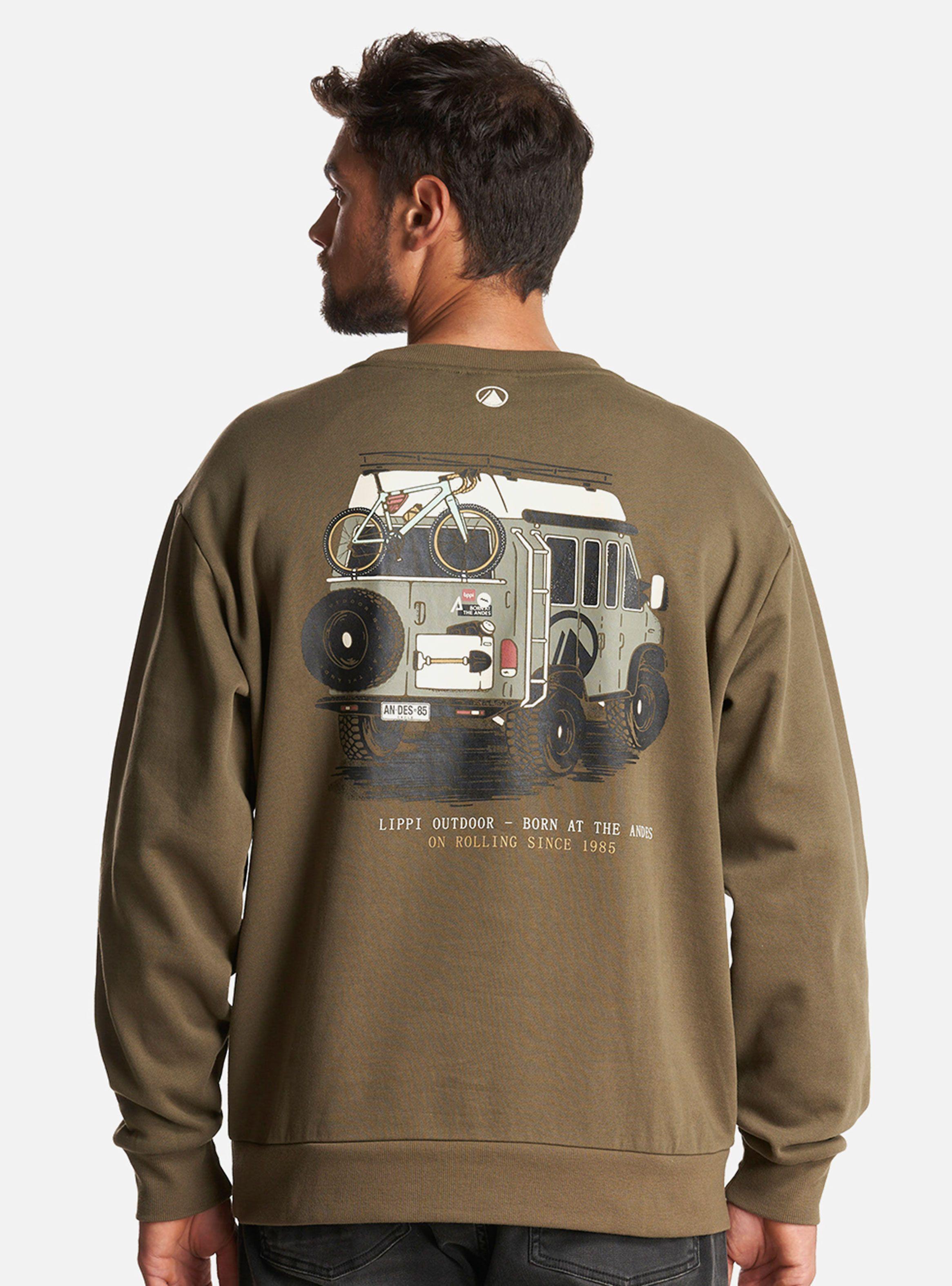 Polerón Back Print Insigne Crewneck Sweatshirt-1