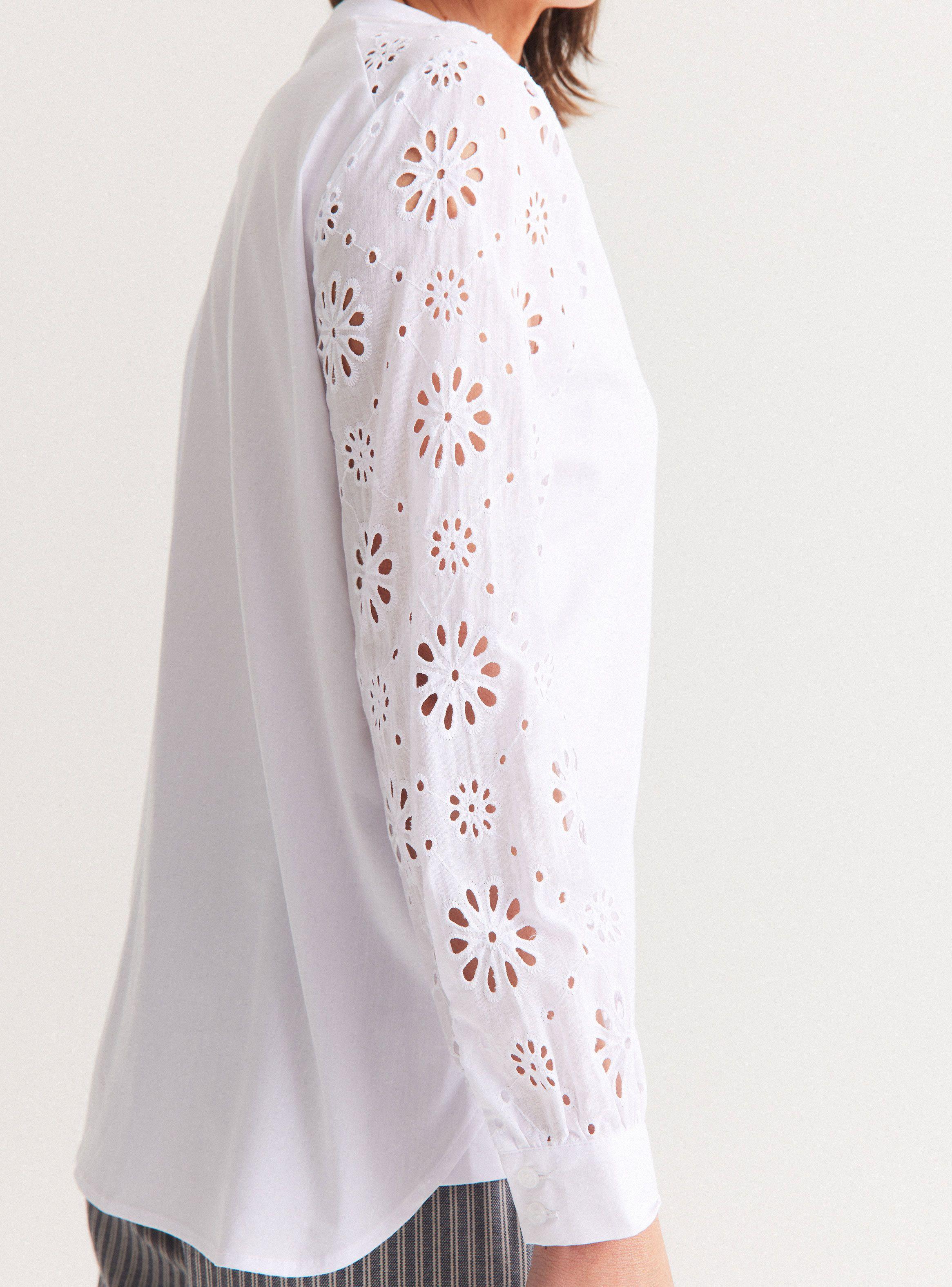 Blusa Mangas Broderie-3