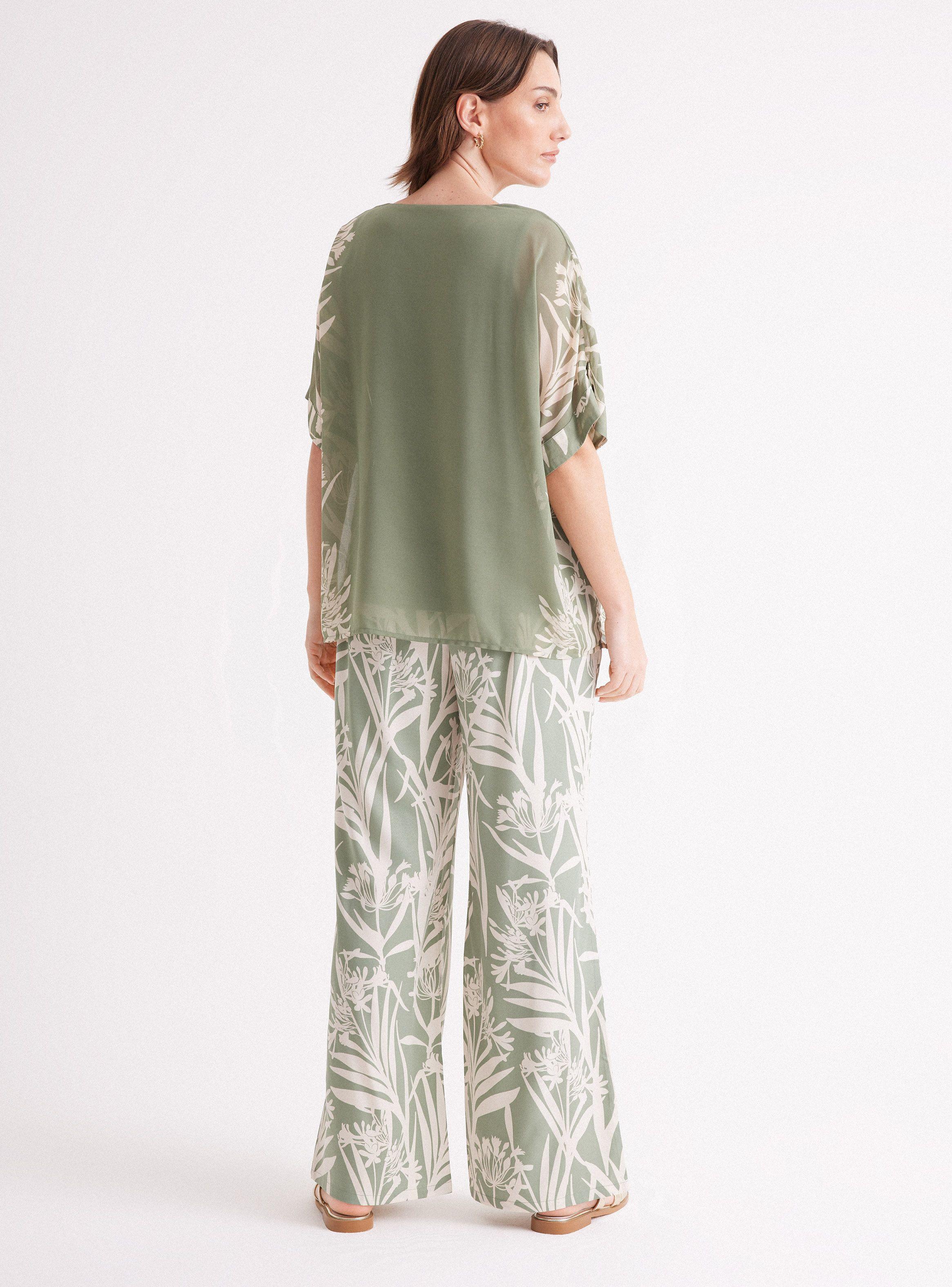 Blusa Túnica con Top Interior-5