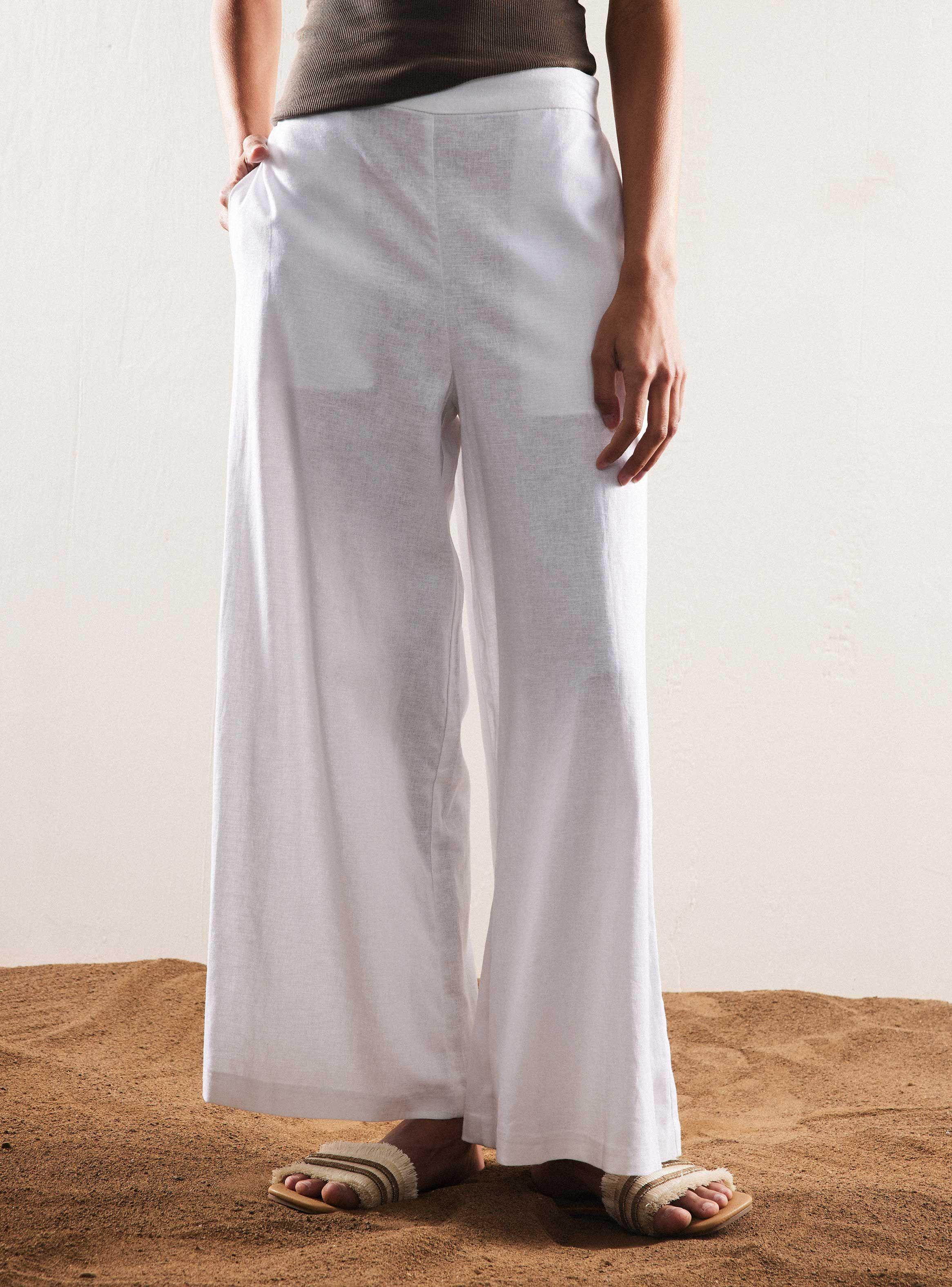 Pantalón con Lino-0