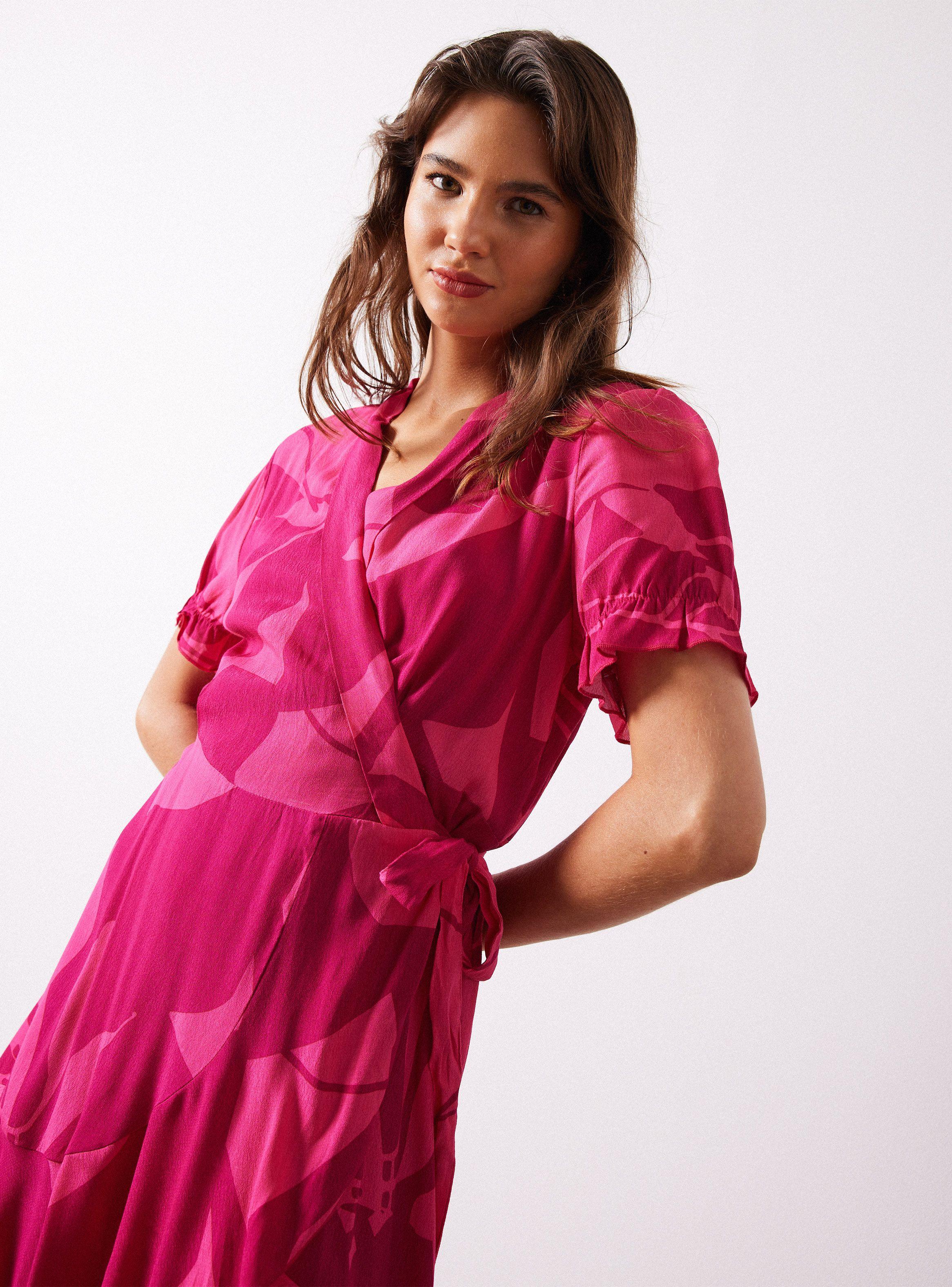 Vestido Envolvente Estampado-2