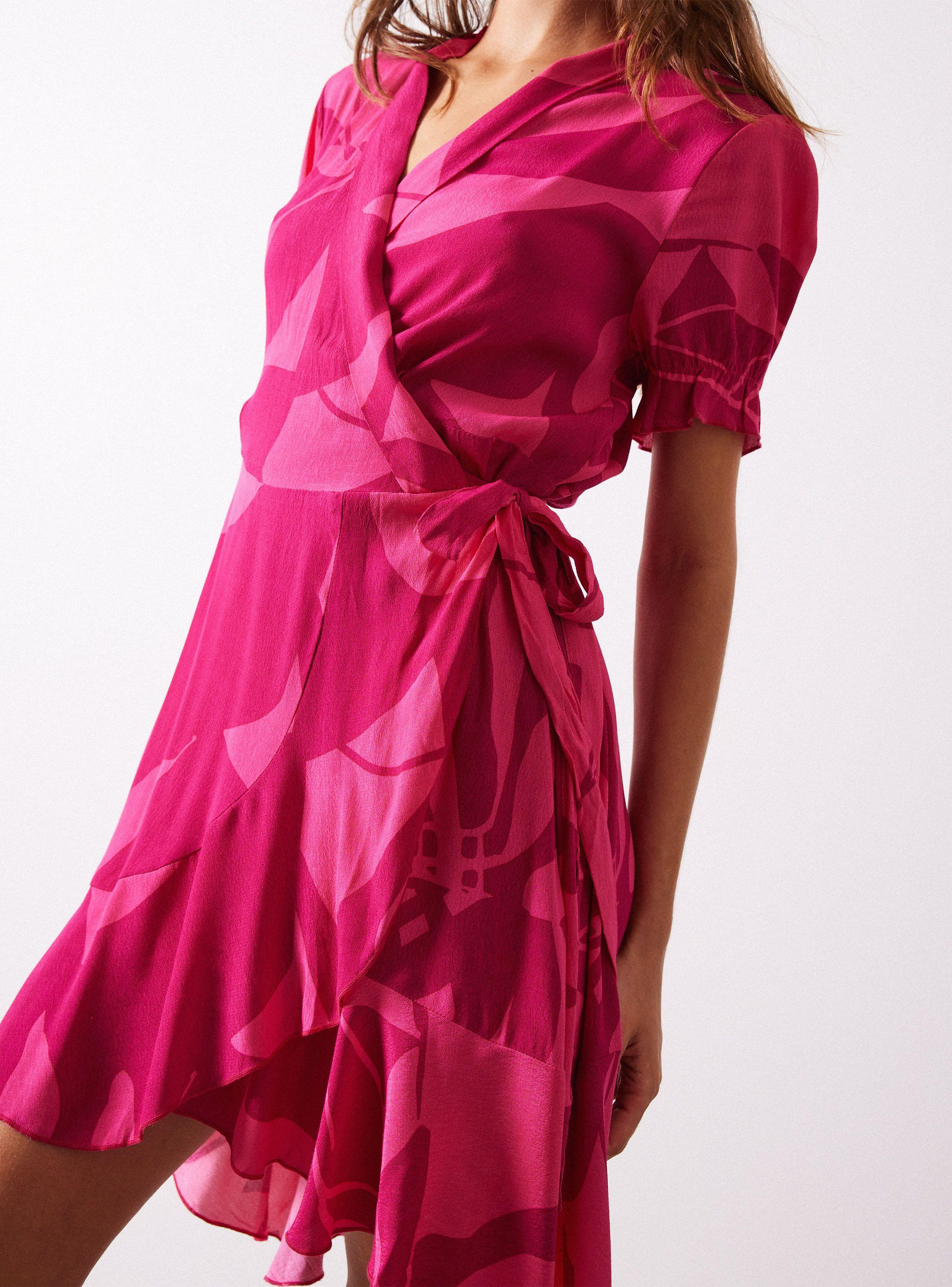 Vestido Envolvente Estampado-3