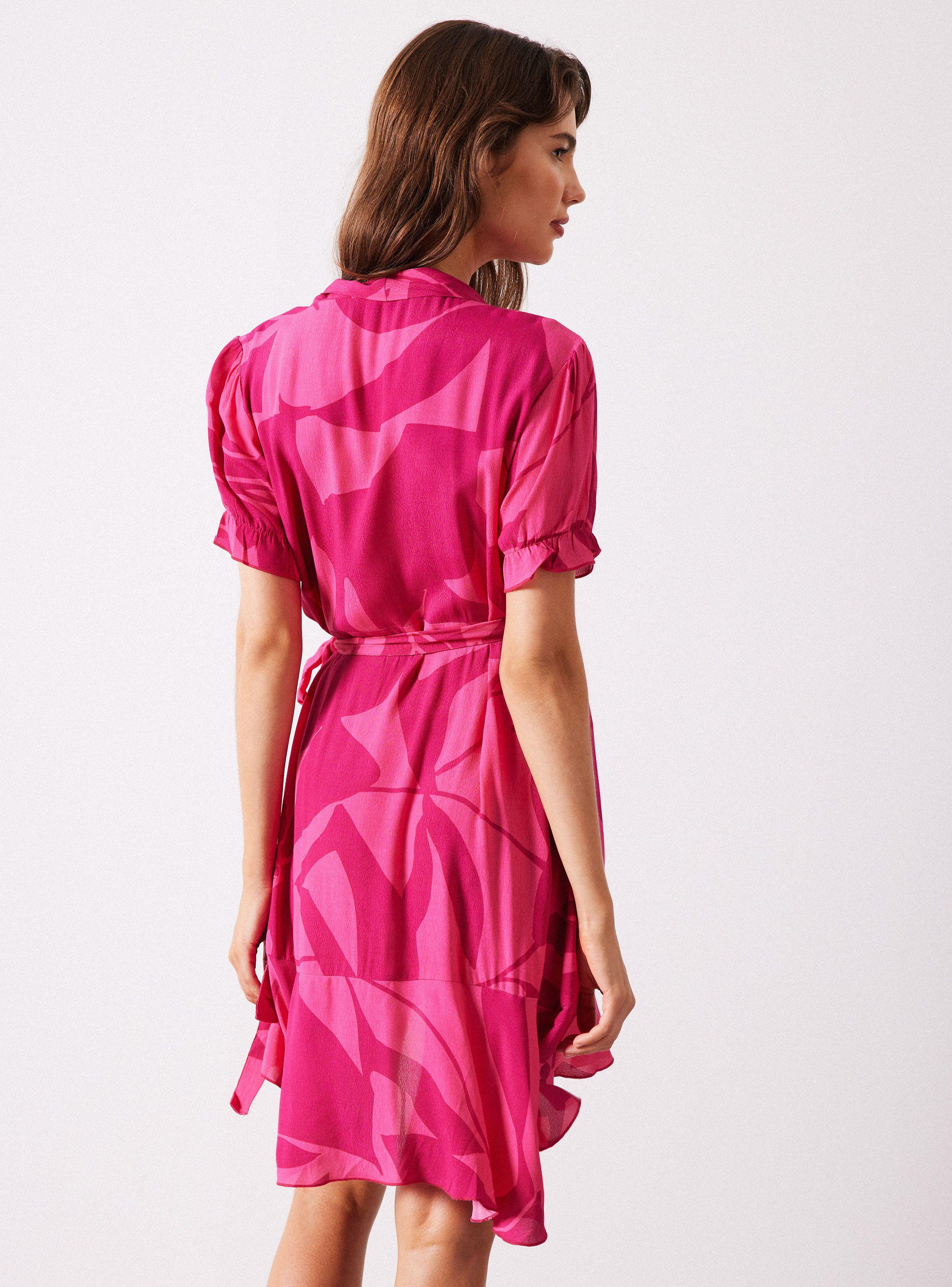 Vestido Envolvente Estampado-1