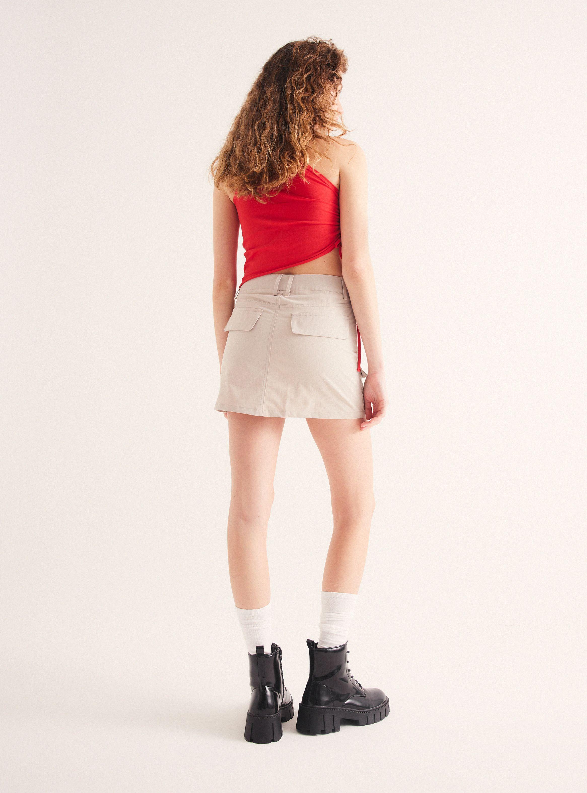 Falda Cargo Multipocket-5