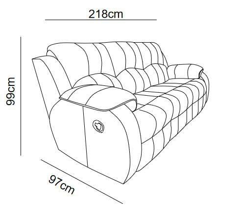 Reclinable Drake 3 Cuerpos-2