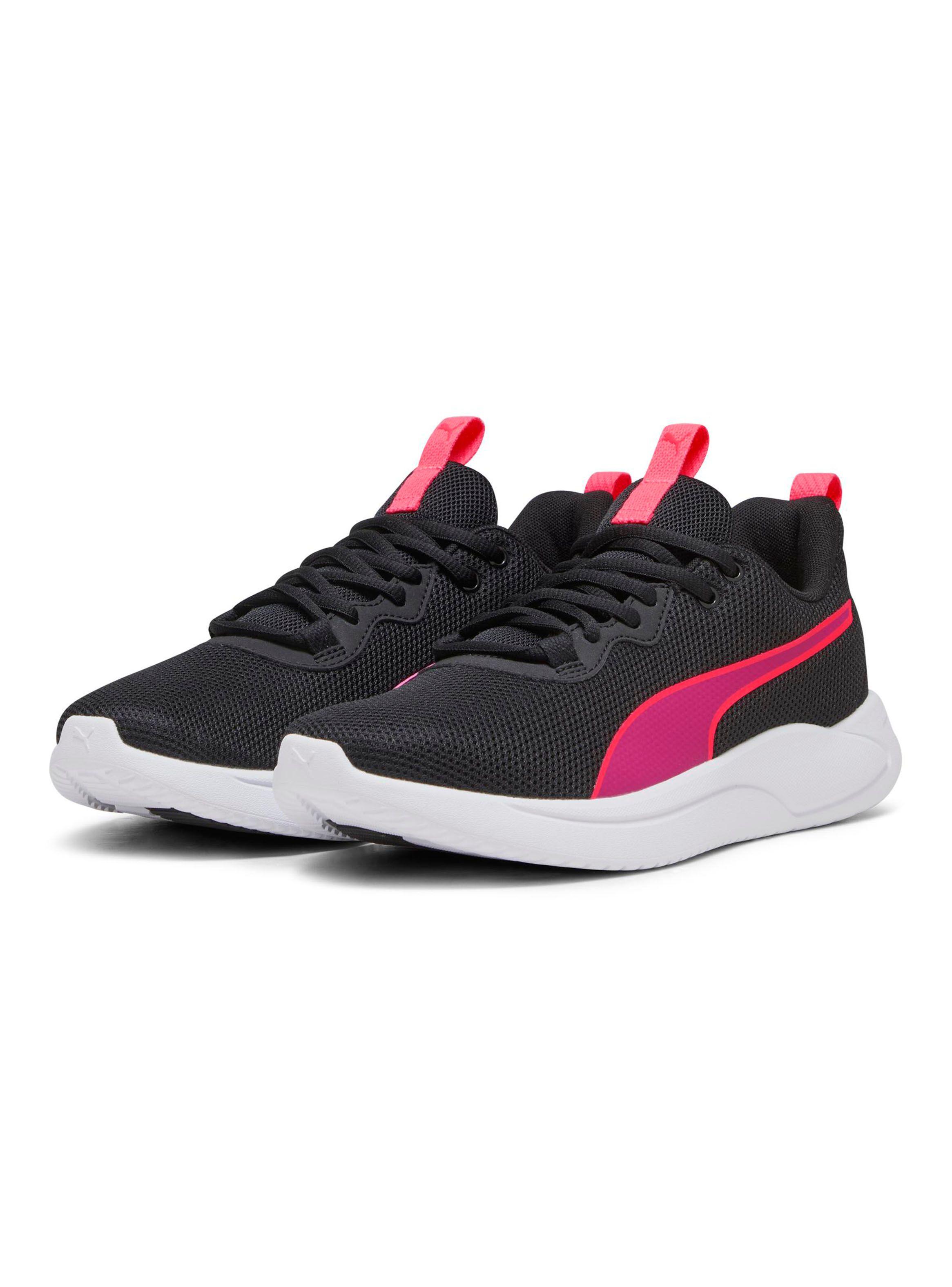 Zapatilla Running Black Resolve Modern Weave Mujer-1