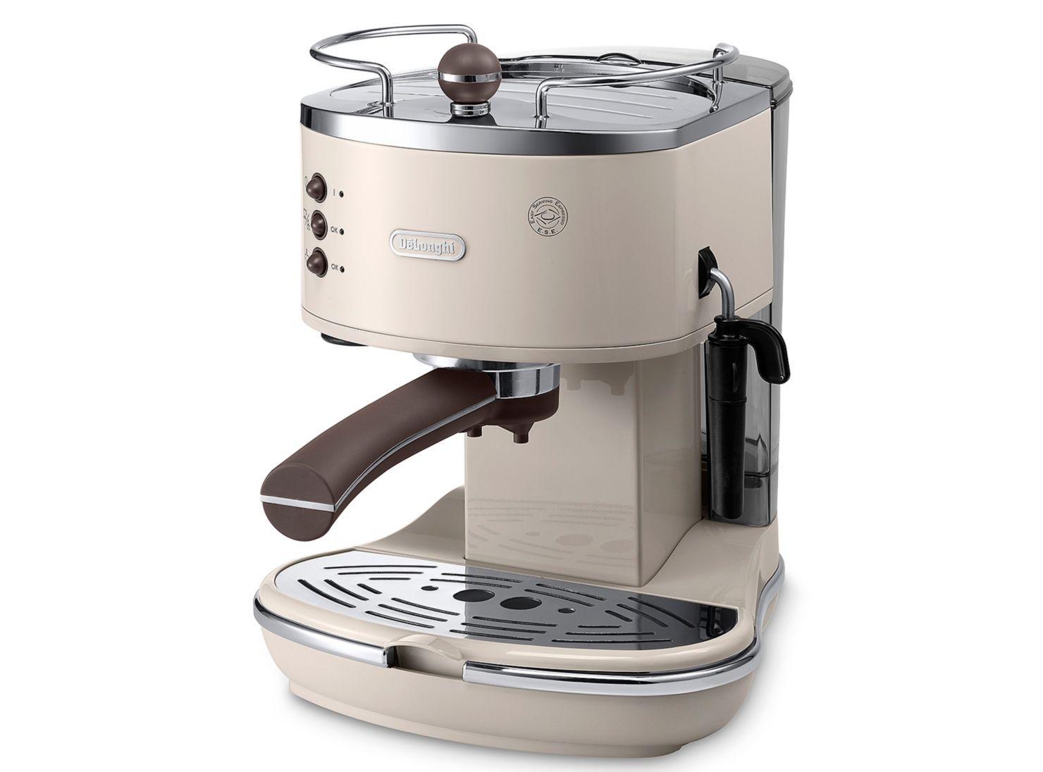 Cafetera Espresso Icona Beige-2